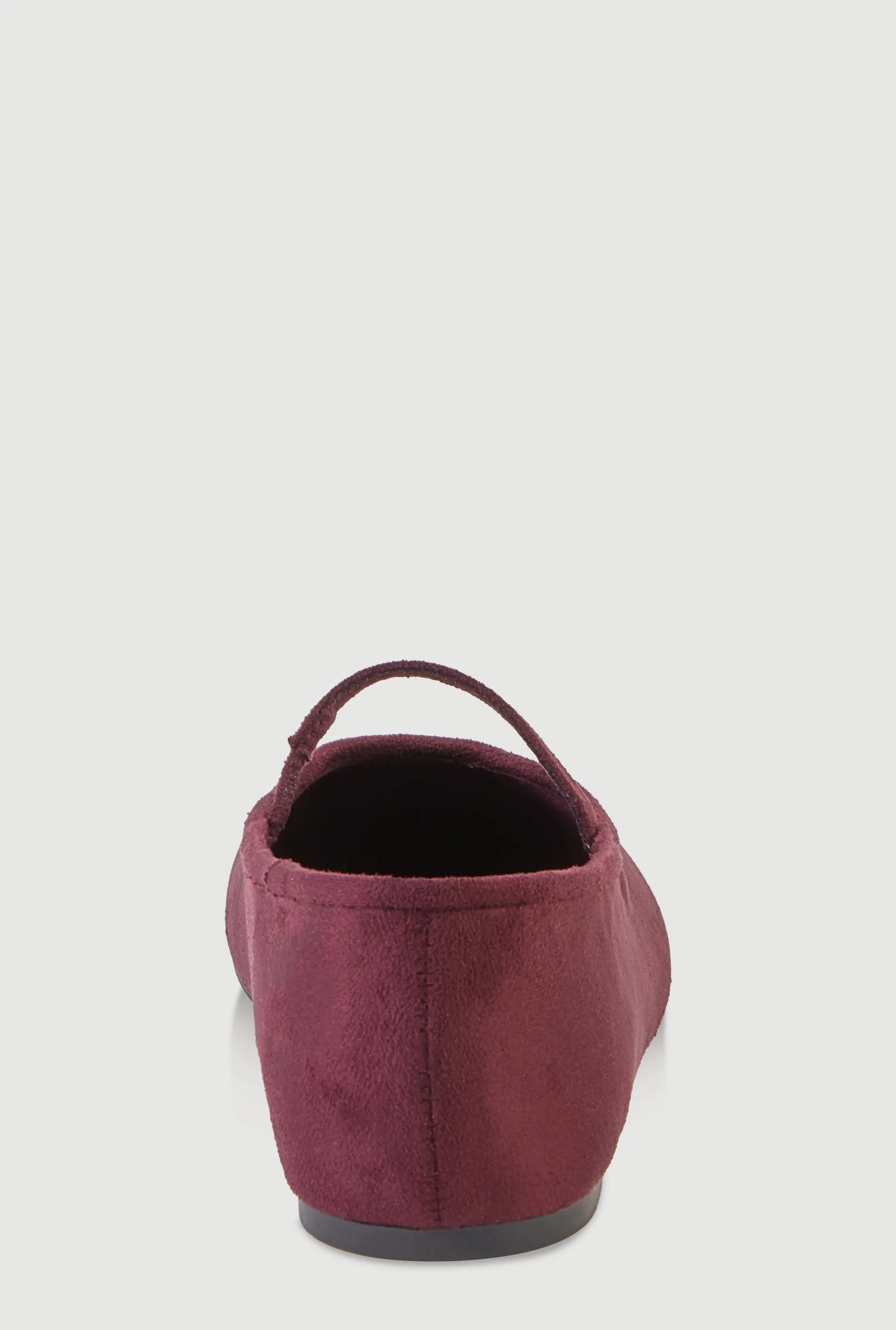 Faux Suede Mary Jane Flats sold by Rainbow product image thumbnail 3