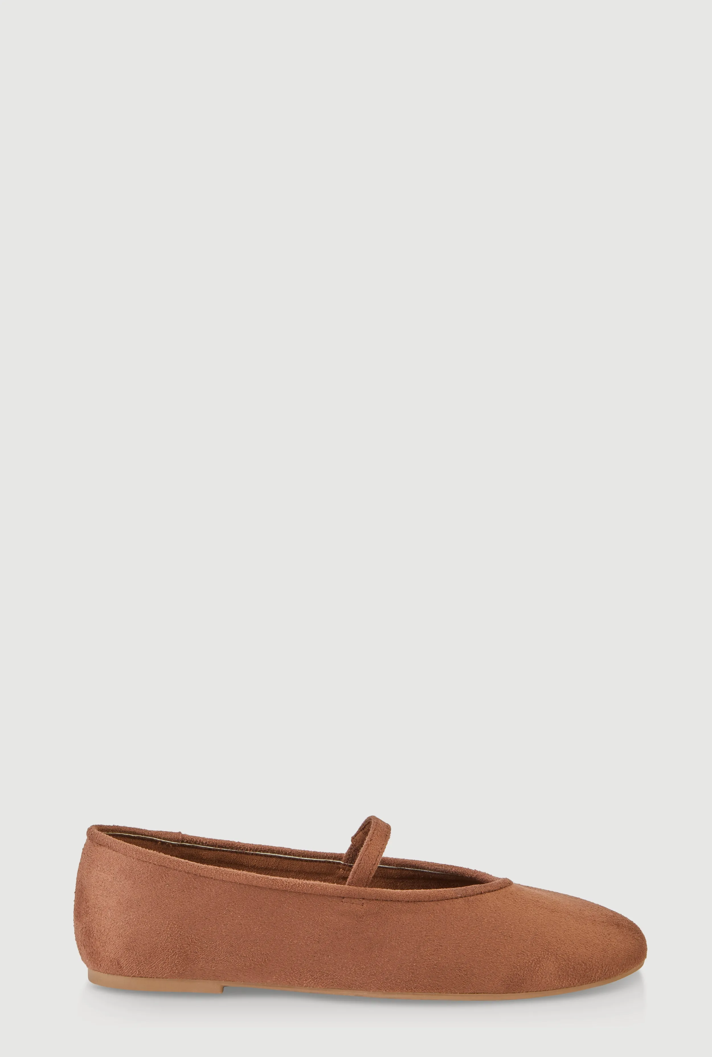 Faux Suede Mary Jane Flats sold by Rainbow product image thumbnail 2