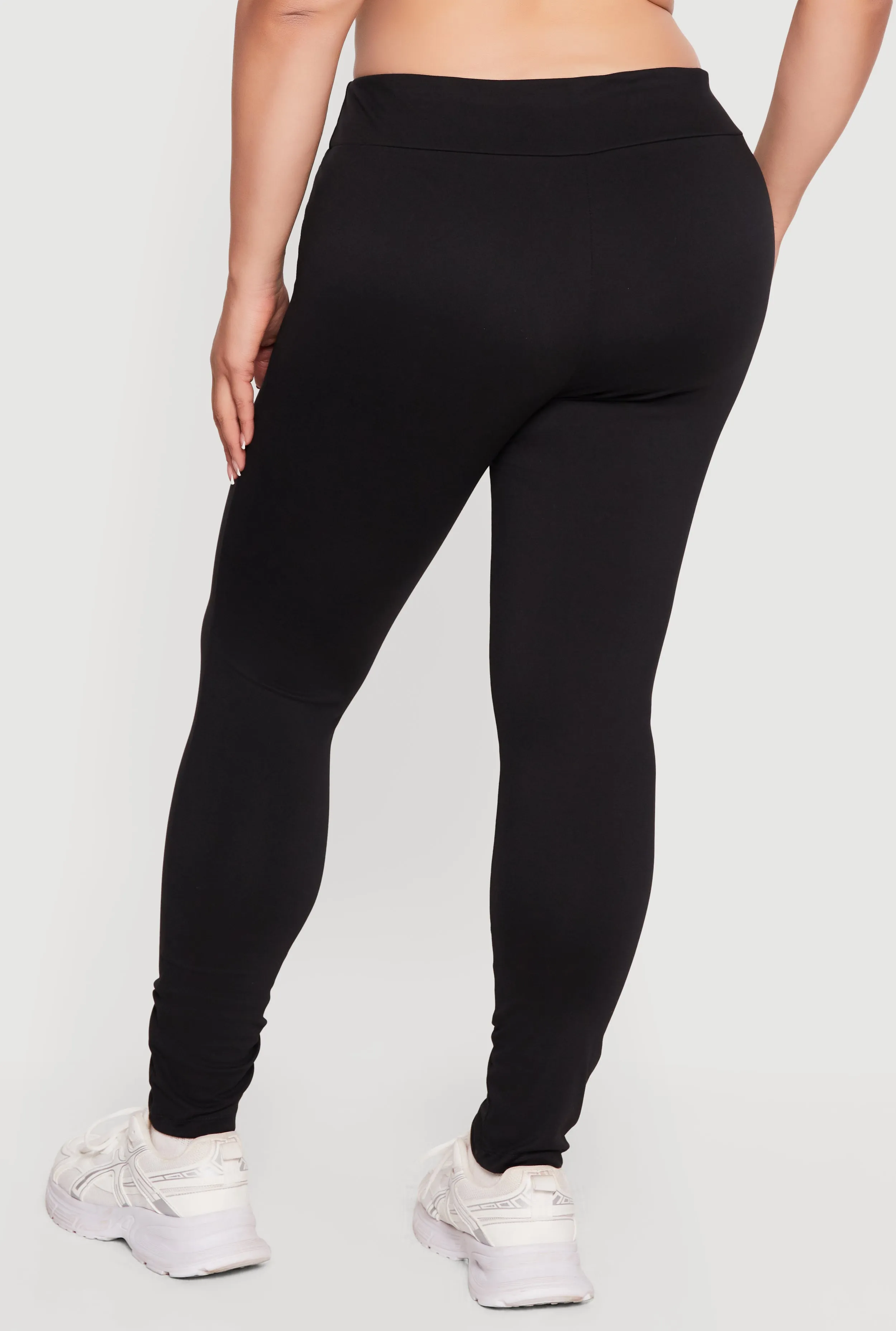 Plus Size High Waisted Active Leggings sold by Rainbow product image thumbnail 5