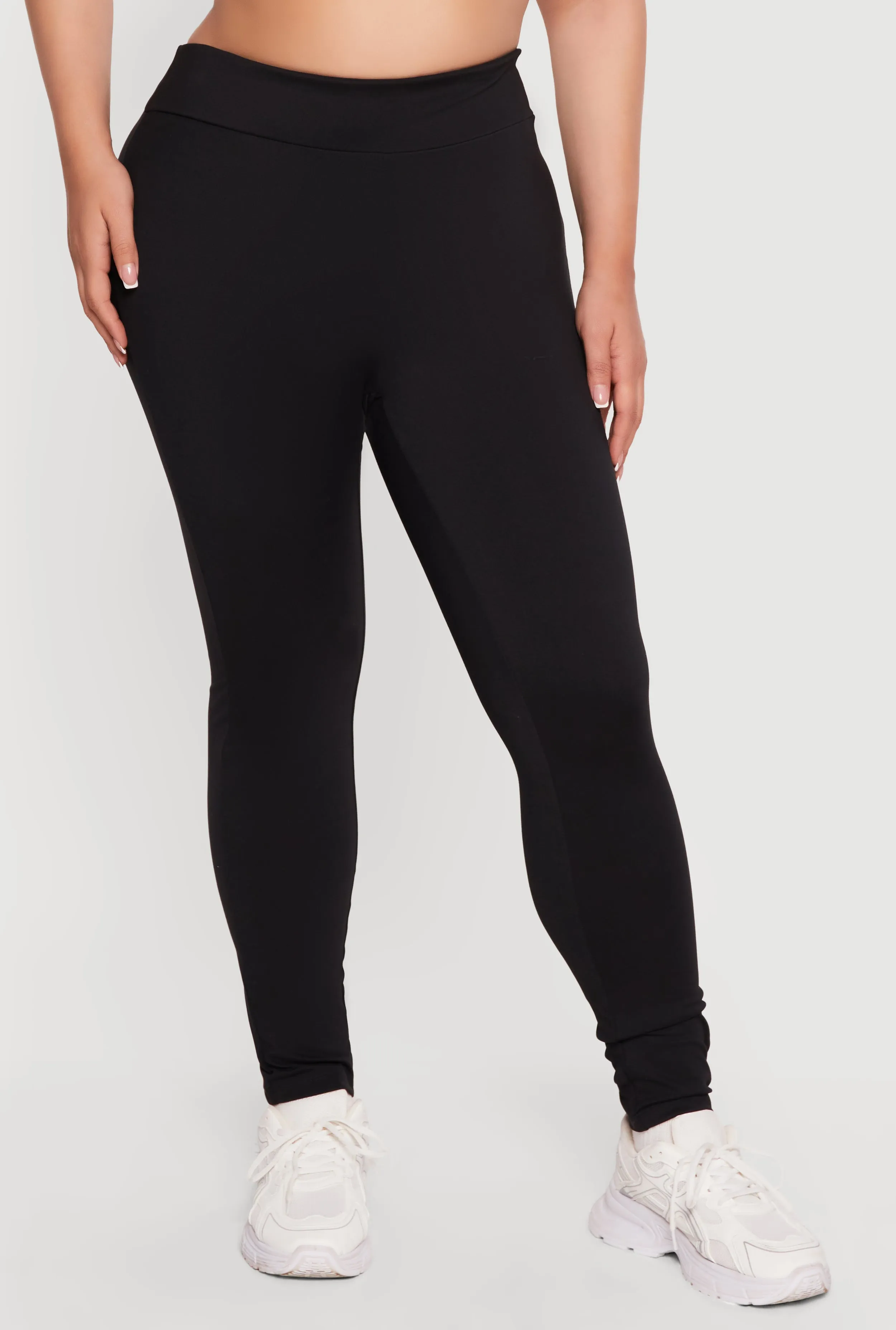 Plus Size High Waisted Active Leggings sold by Rainbow product image thumbnail 3