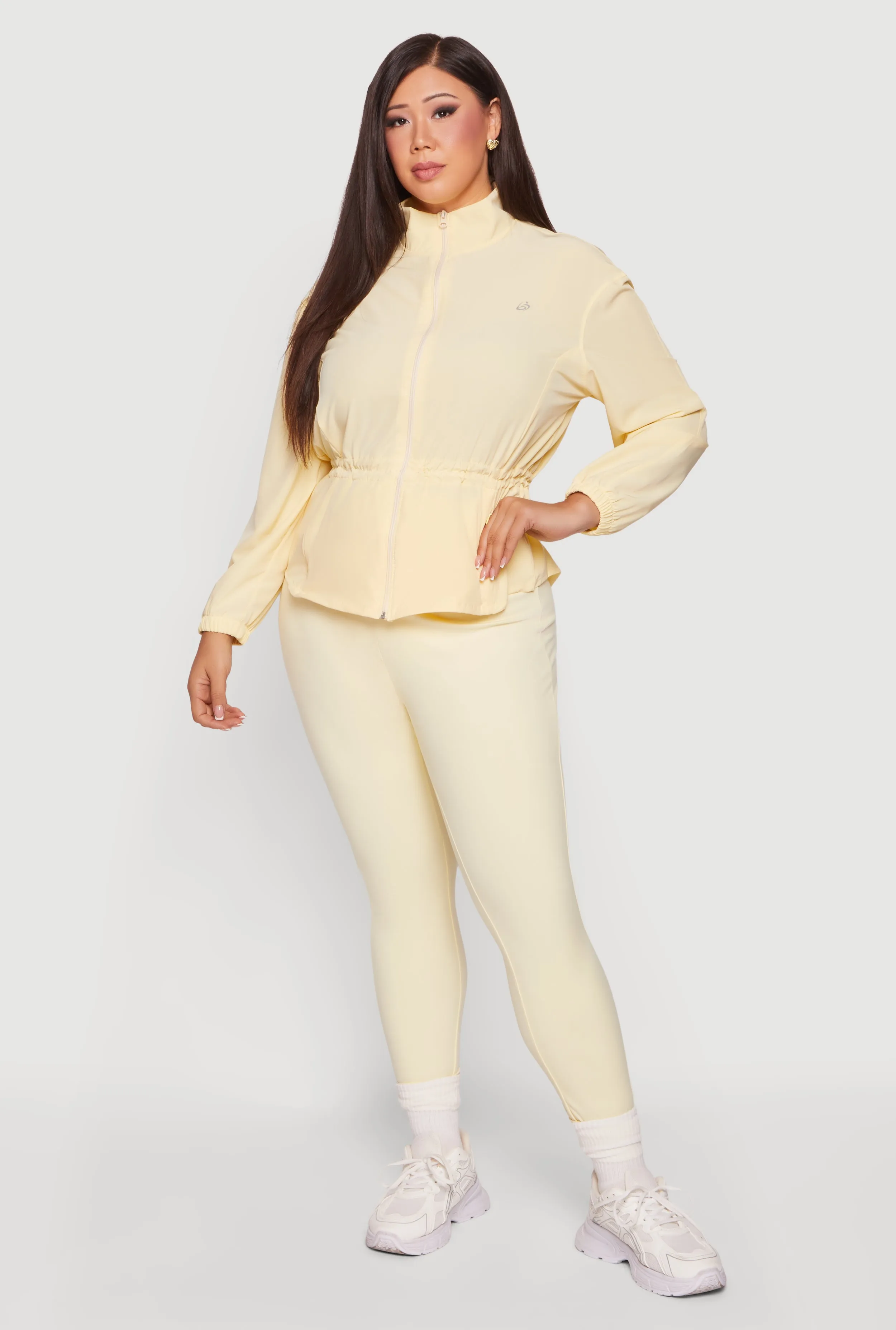 Plus Size High Waisted Active Leggings sold by Rainbow