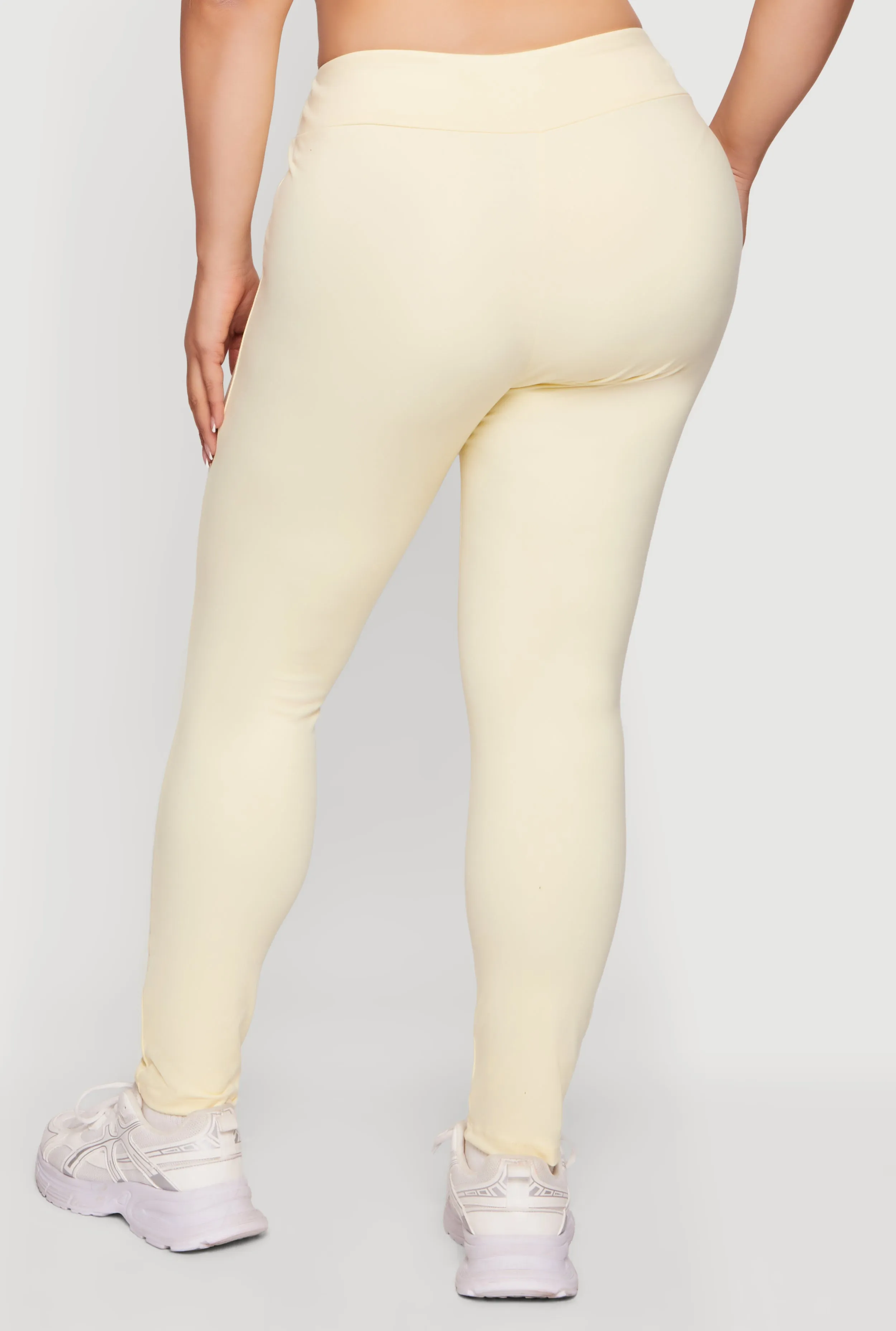 Plus Size High Waisted Active Leggings sold by Rainbow product image thumbnail 5