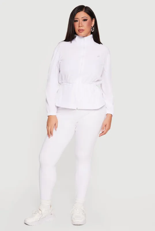 Plus Size High Waisted Active Leggings made by Rainbow