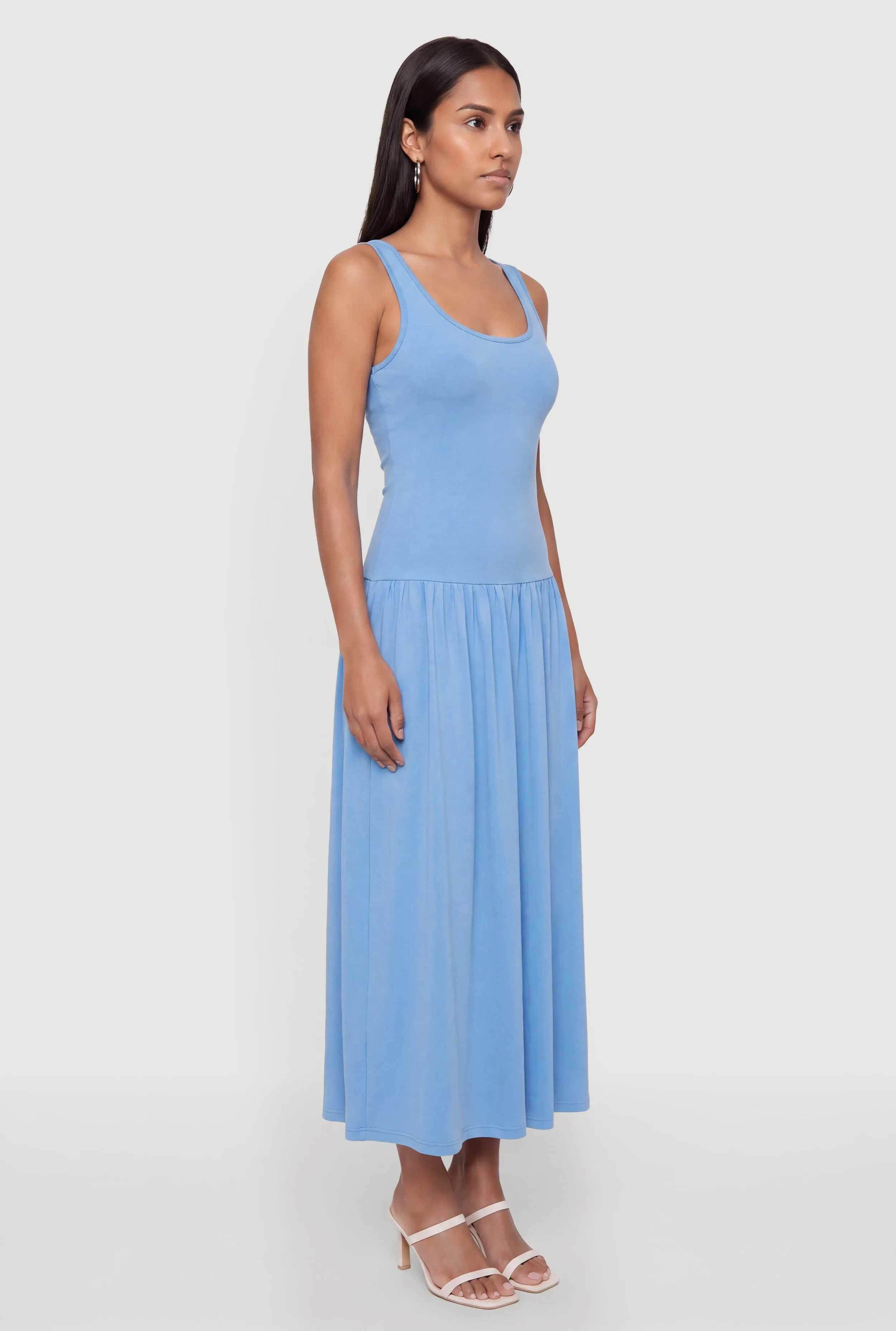 Drop Waist Tank Midi Dress sold by Rainbow product image thumbnail 2