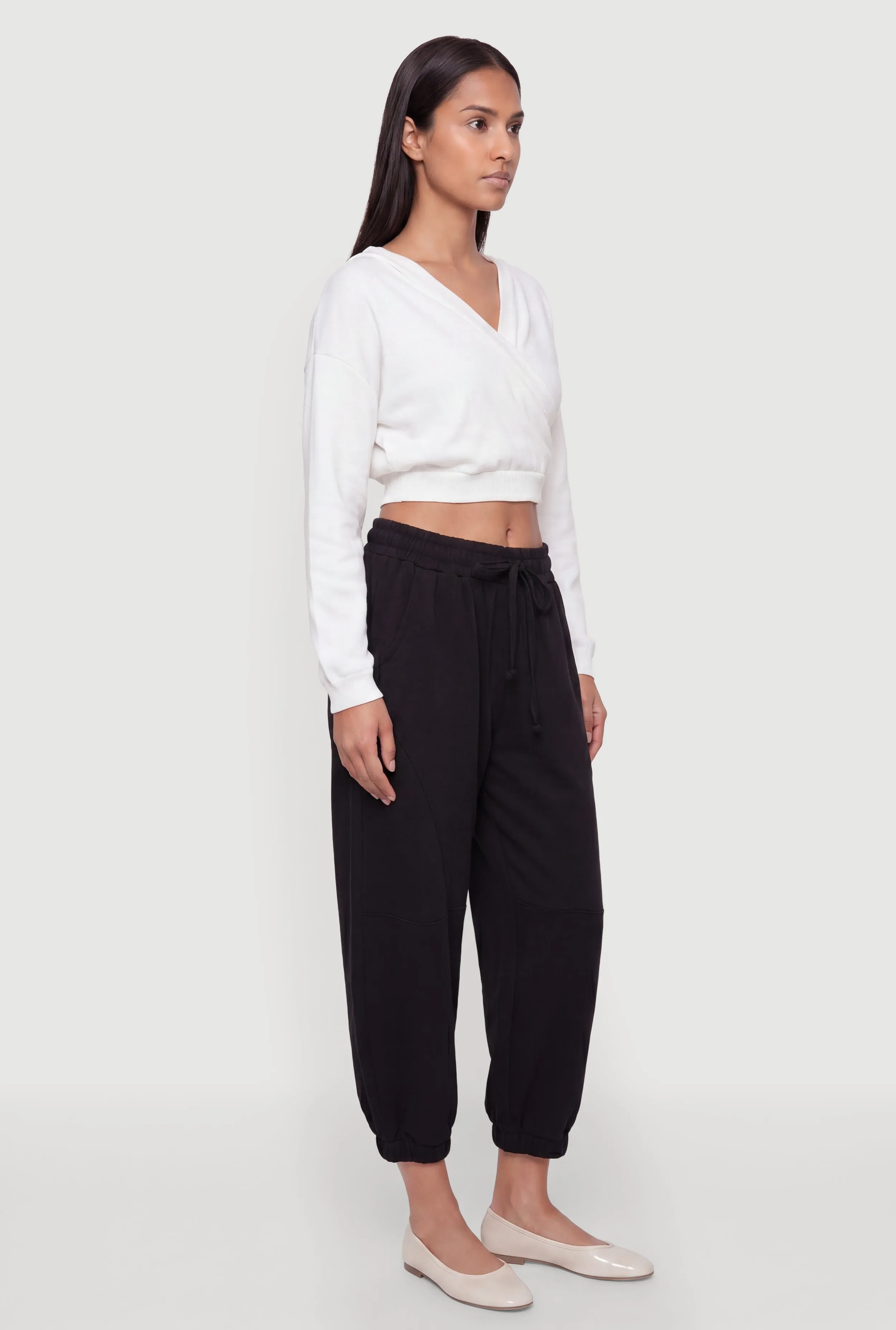 Drawstring Waist Fleece Joggers with Pockets sold by Rainbow product image thumbnail 2