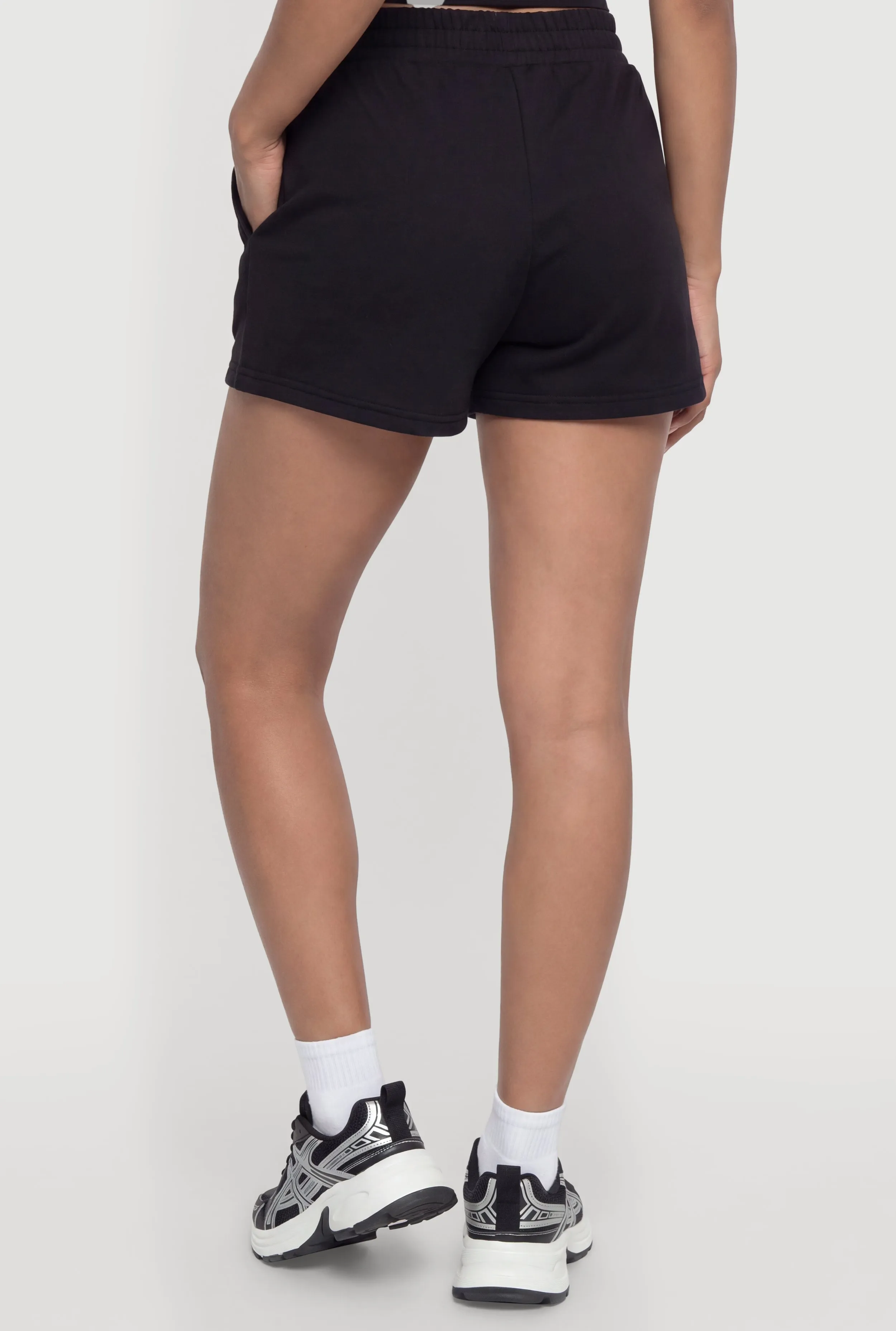 Smocked High Waisted Shorts sold by Rainbow product image thumbnail 5