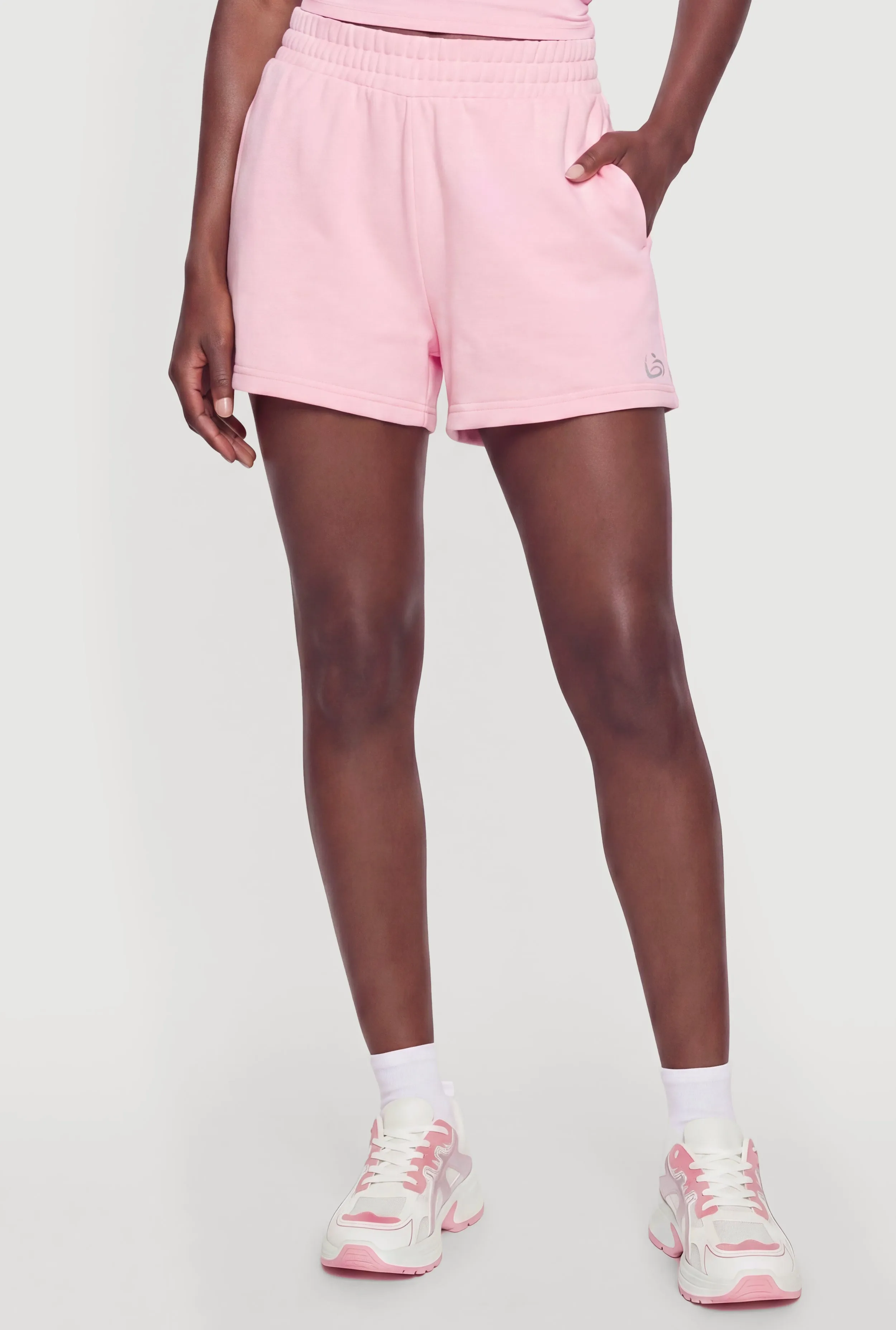 Smocked High Waisted Shorts sold by Rainbow product image thumbnail 3