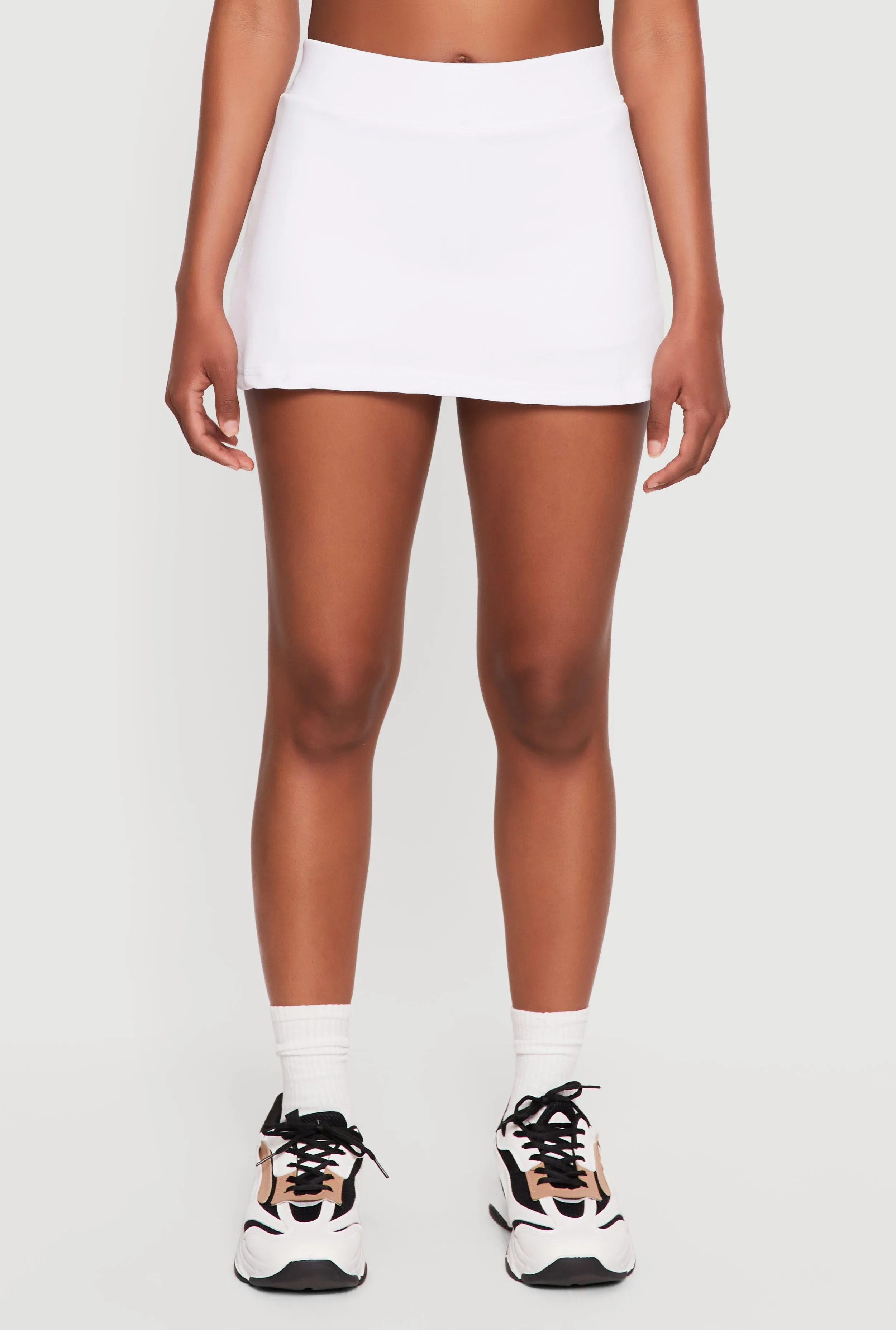 Trendy Mini Skirt with Shorts Lining sold by Rainbow product image thumbnail 3