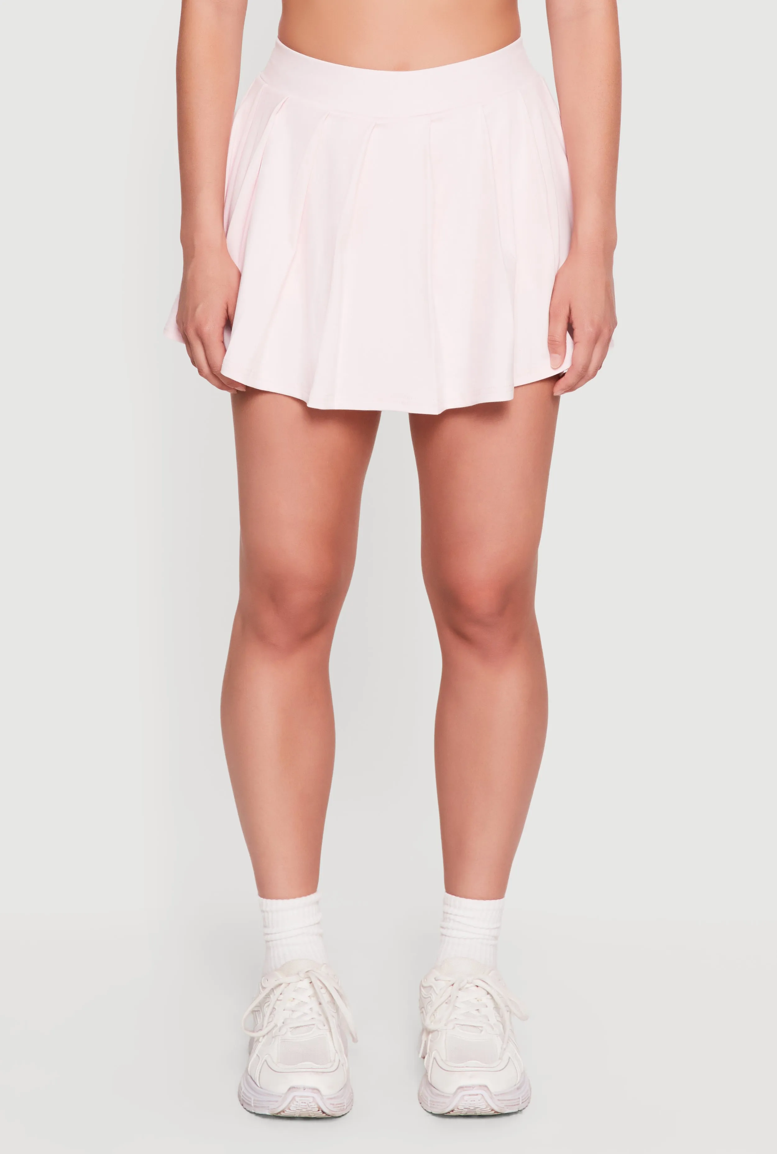 Pleated Mini Skirt with Shorts Lining sold by Rainbow product image thumbnail 3