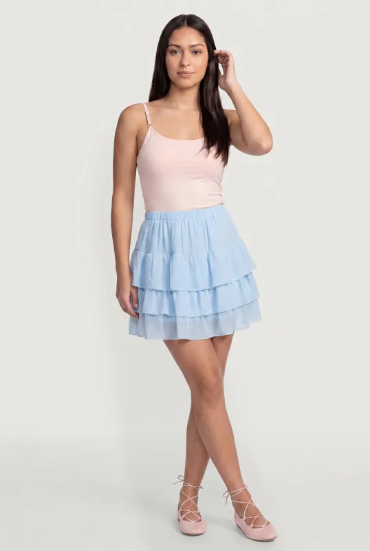 Scoop Neck Basic Cami with Shelf Bra made by Ambiance