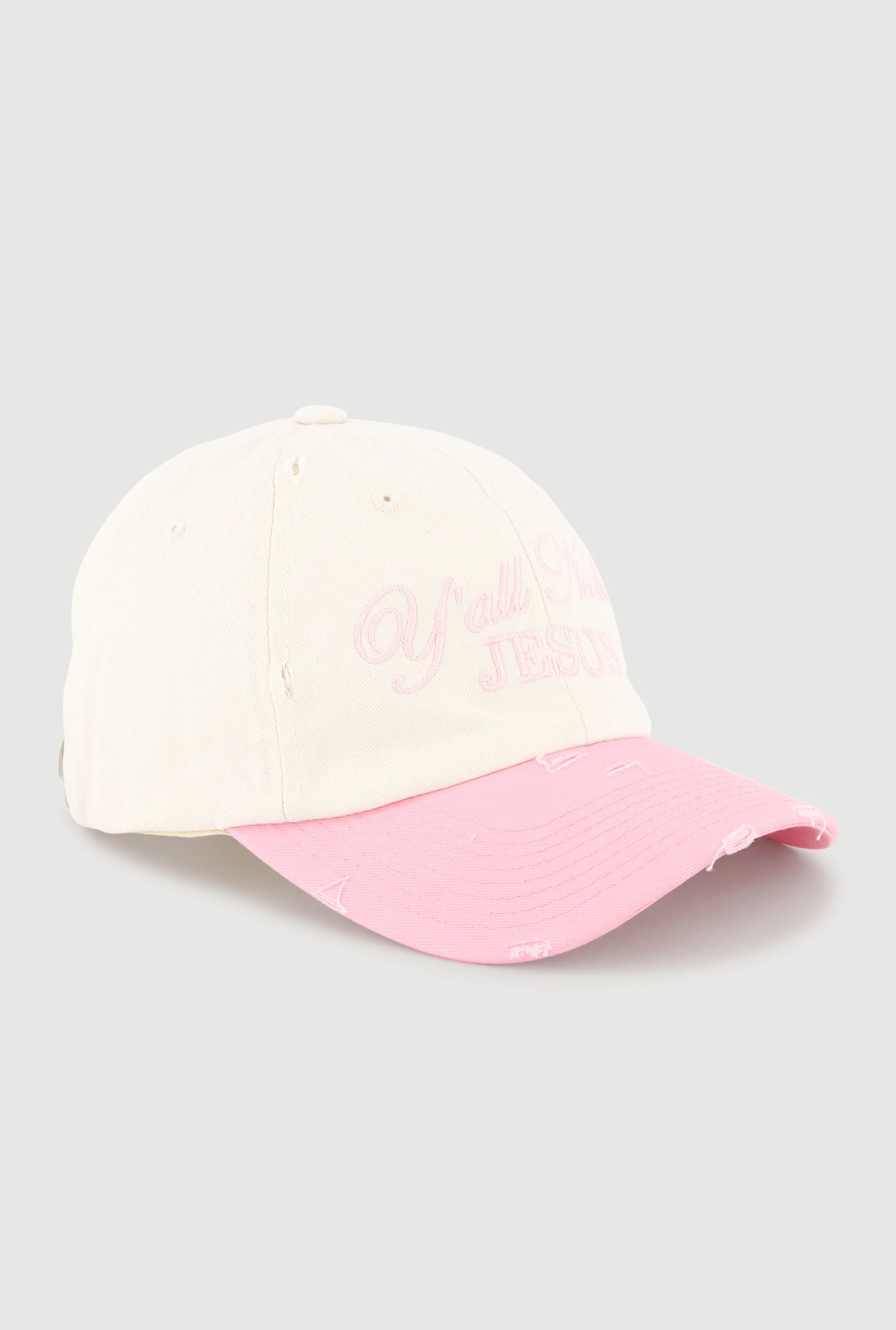 Yall Need Jesus Baseball Cap sold by Rainbow