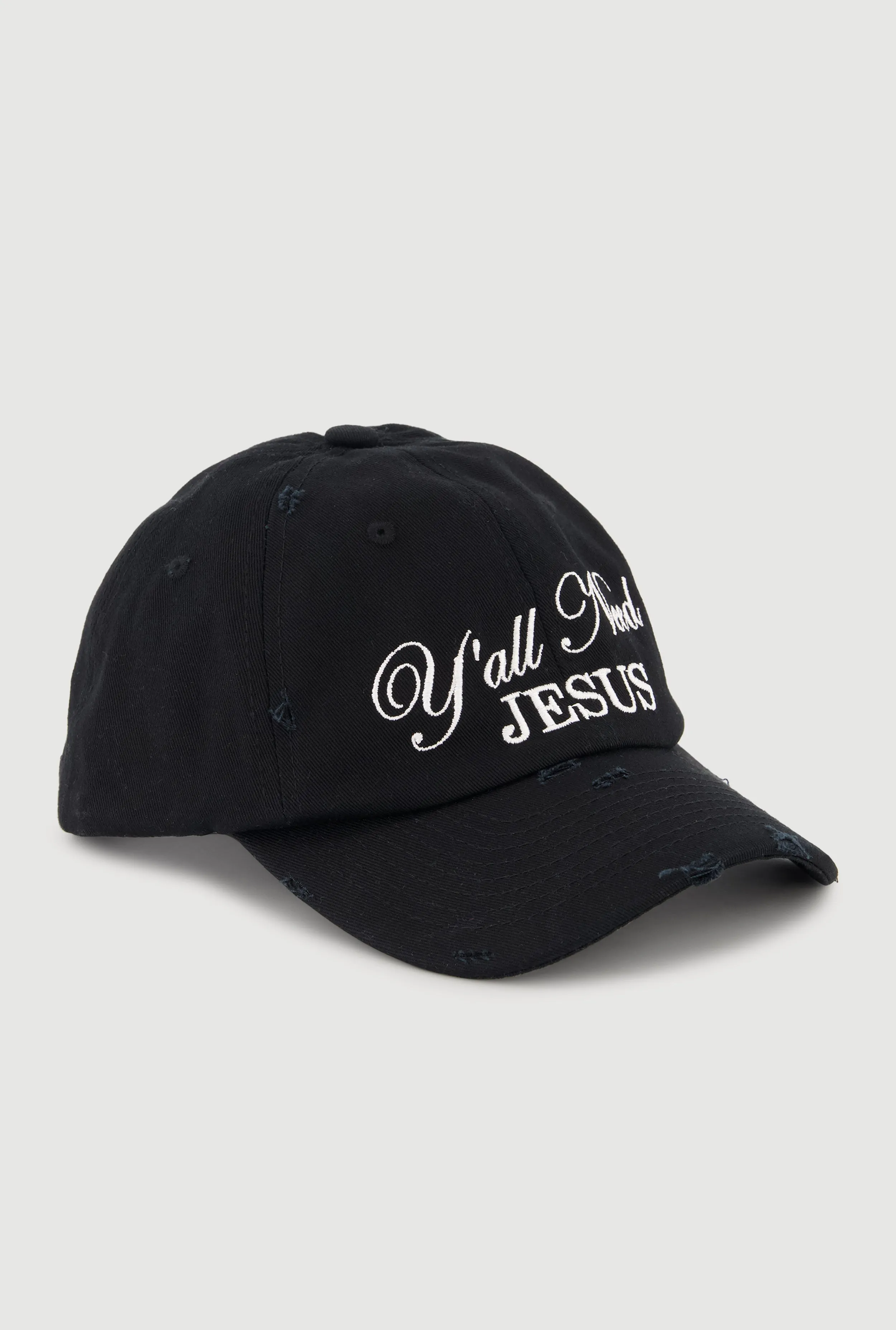 Yall Need Jesus Baseball Cap sold by Rainbow