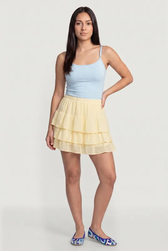 Scoop Neck Basic Cami with Shelf Bra made by Ambiance