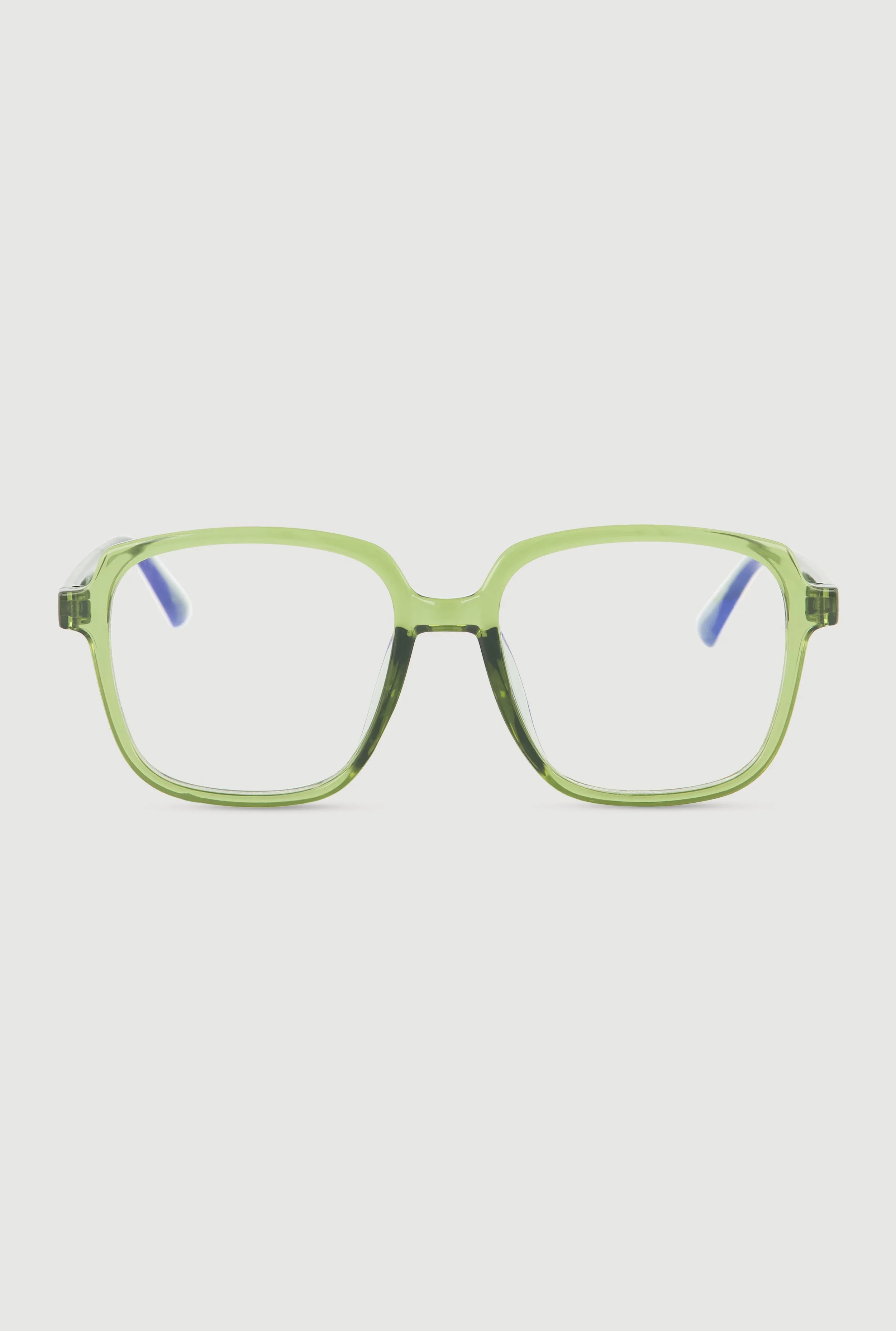 Jelly Blue Light Square Frame Glasses sold by Rainbow