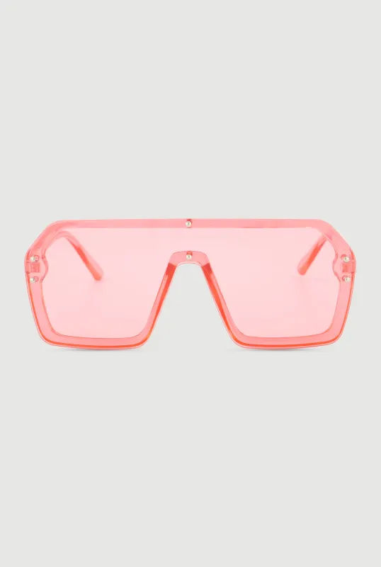 Jelly Shield Sunglasses made by Rainbow