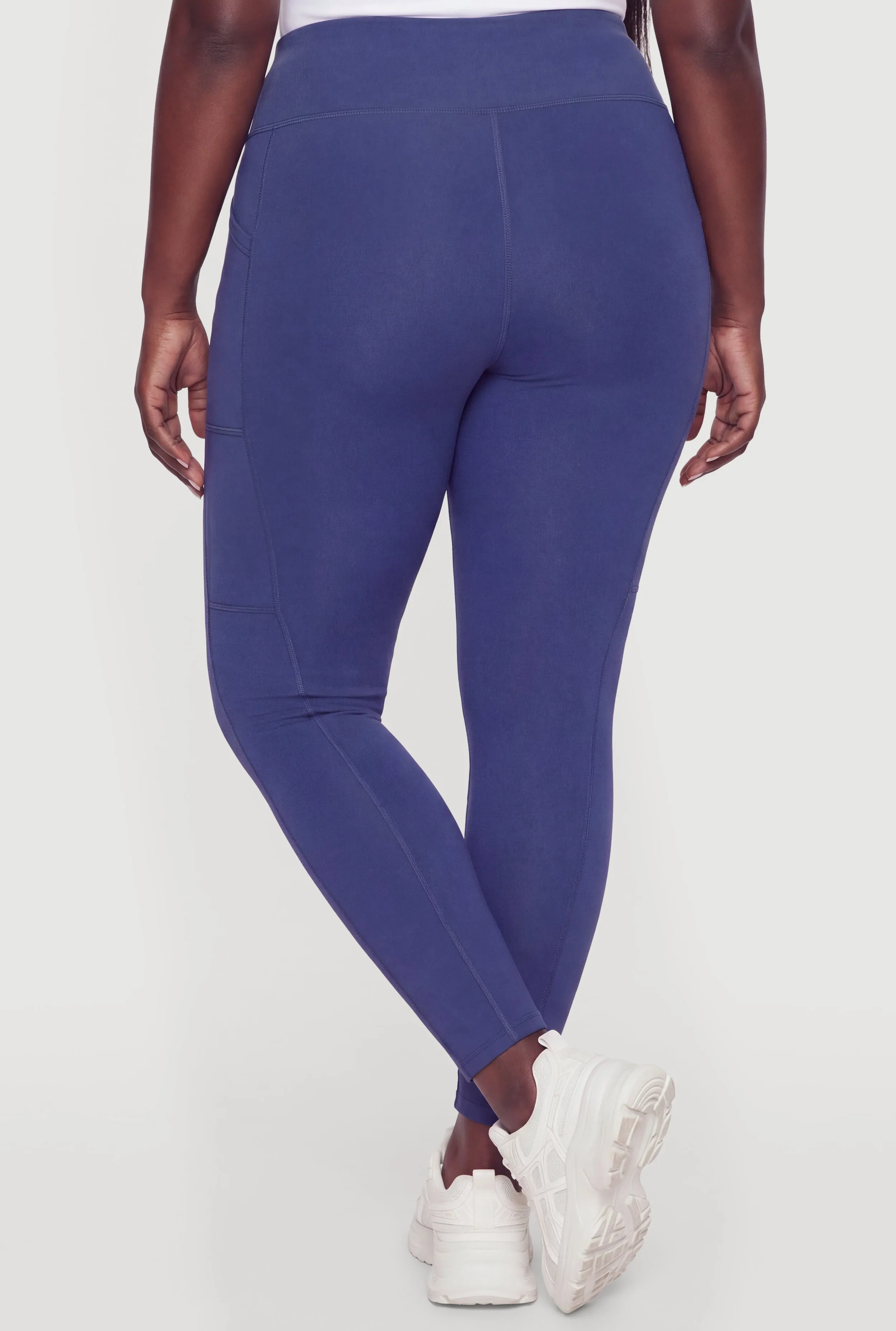 Plus Size Cell Phone Pocket Leggings sold by Rainbow product image thumbnail 5