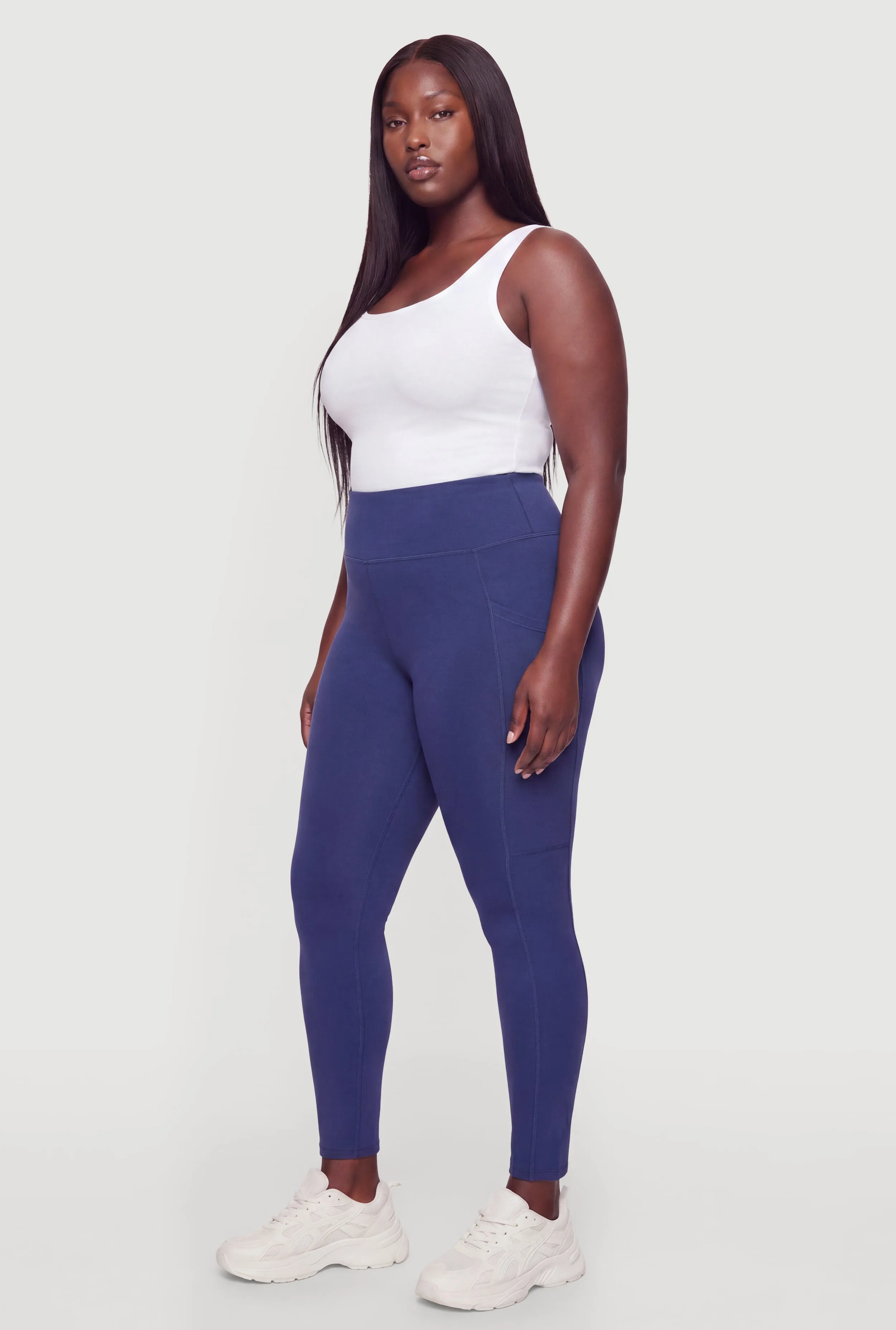 Plus Size Cell Phone Pocket Leggings sold by Rainbow product image thumbnail 2