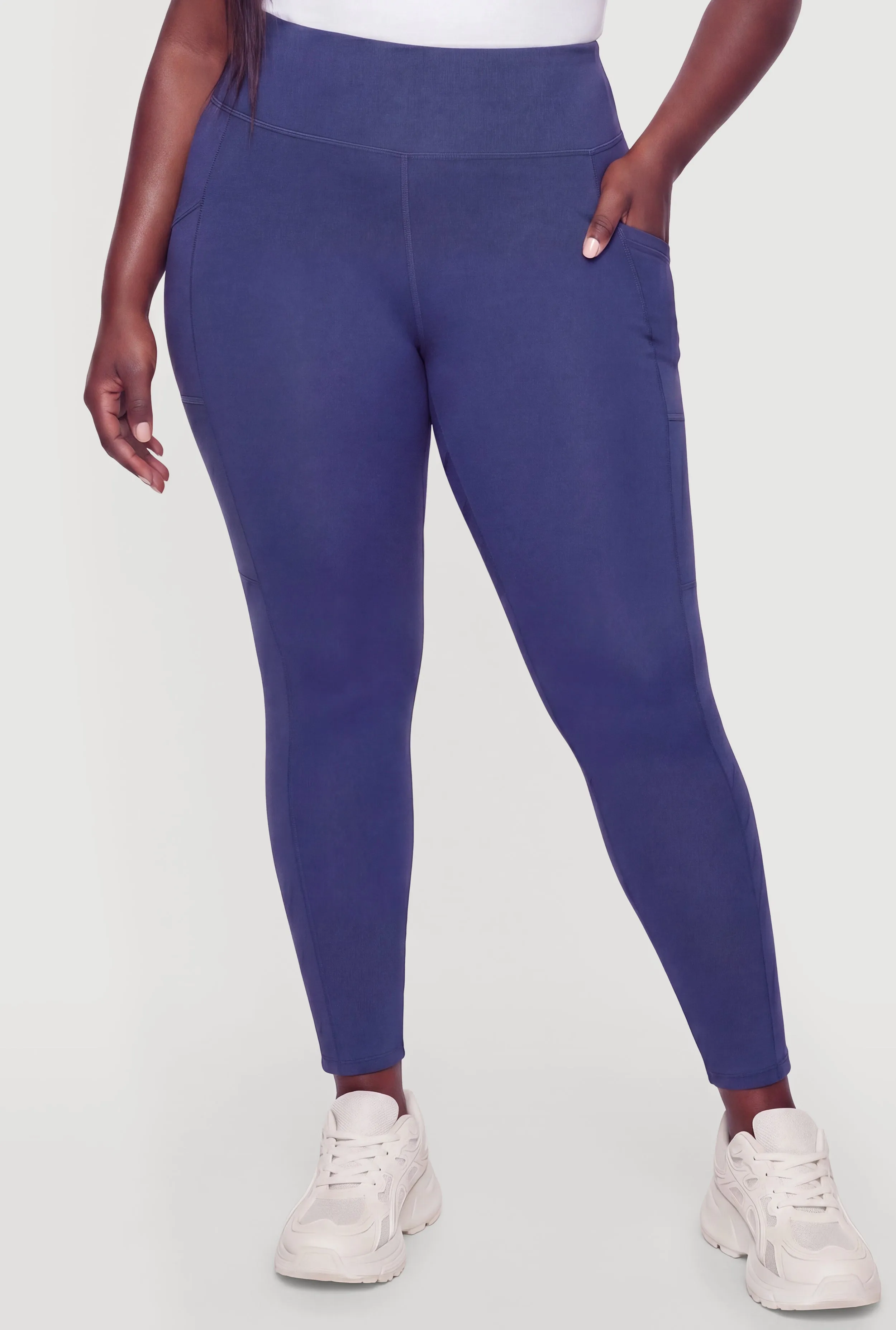 Plus Size Cell Phone Pocket Leggings sold by Rainbow product image thumbnail 3