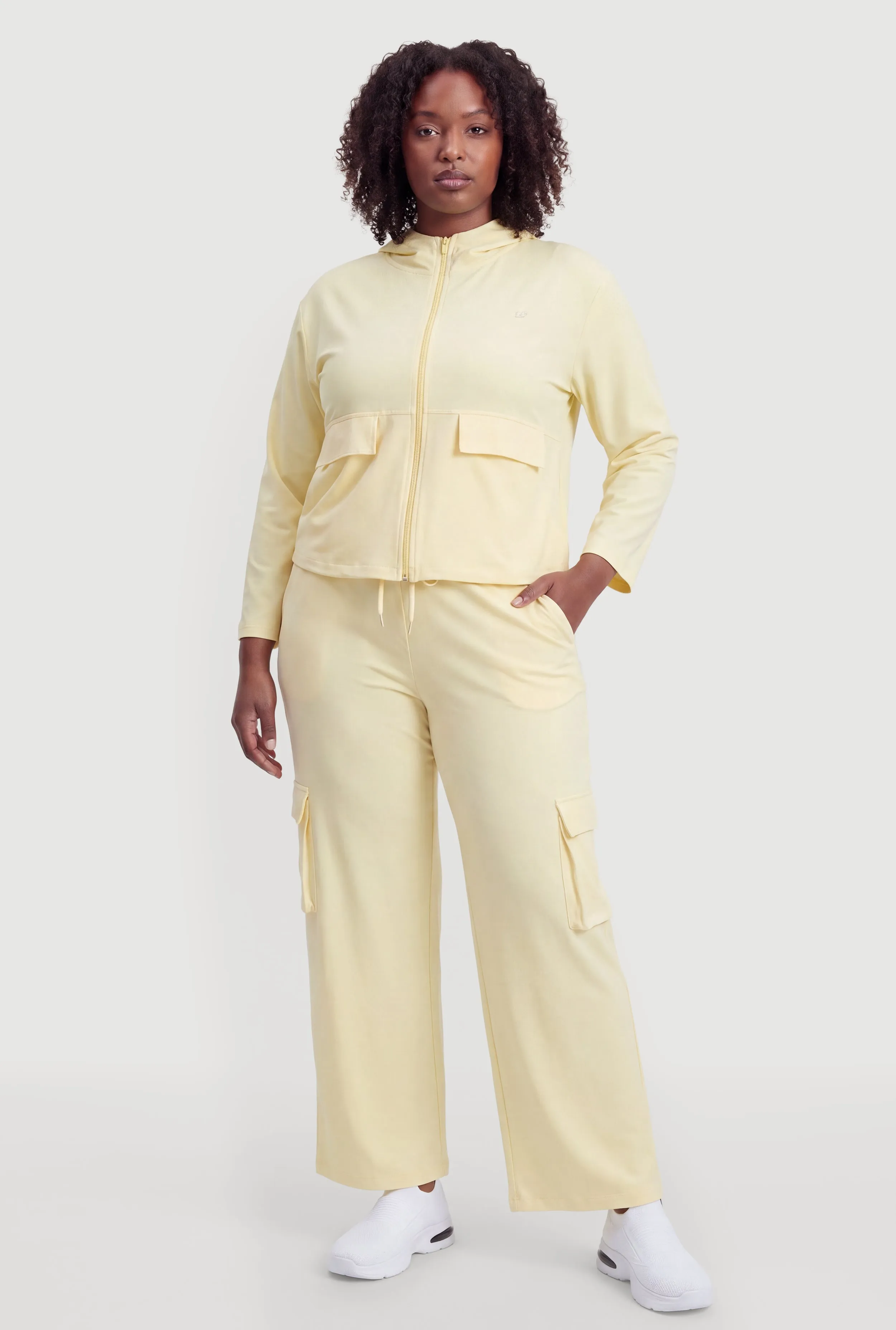 Plus Size Drawstring Waist Cargo Pants sold by Rainbow product image thumbnail 3