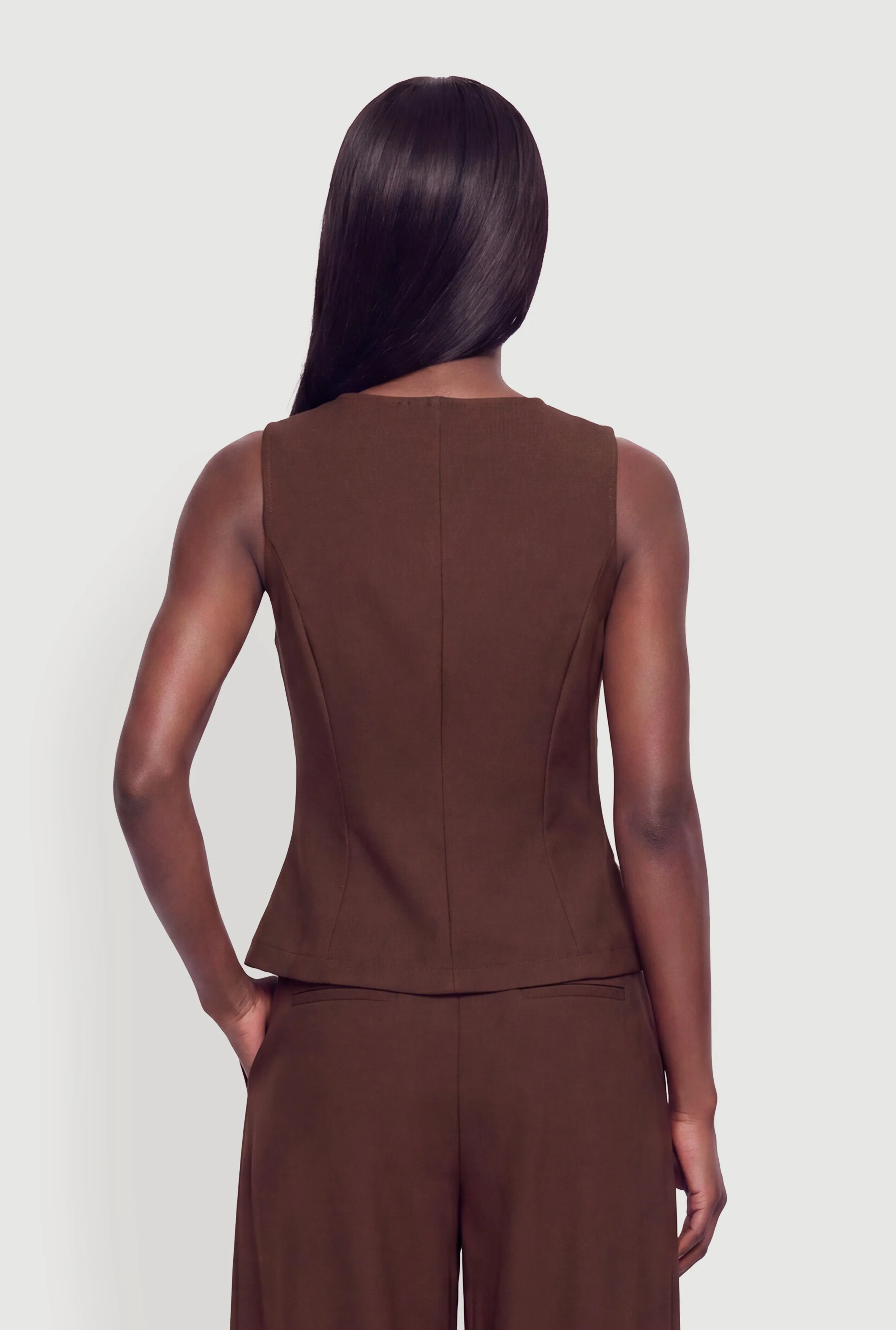 Tailored Button Front Waistcoat sold by Rainbow product image thumbnail 5