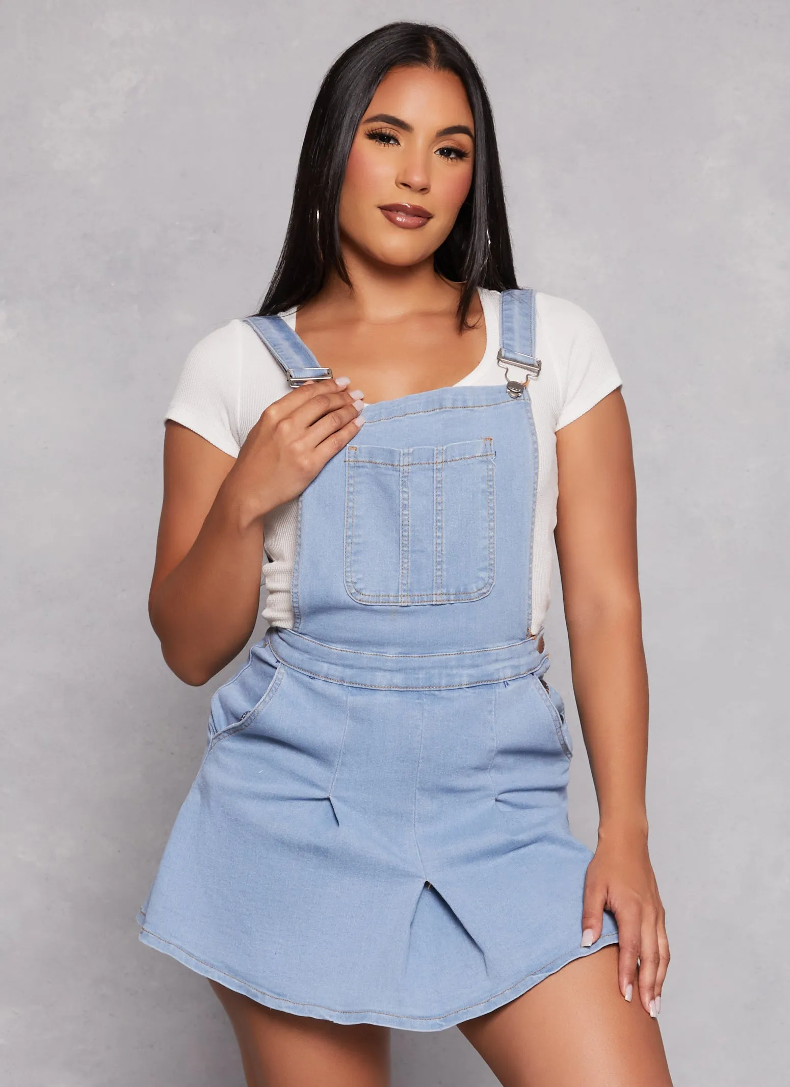 Daisy Denim Overall Dress sold by Rainbow product image thumbnail 3