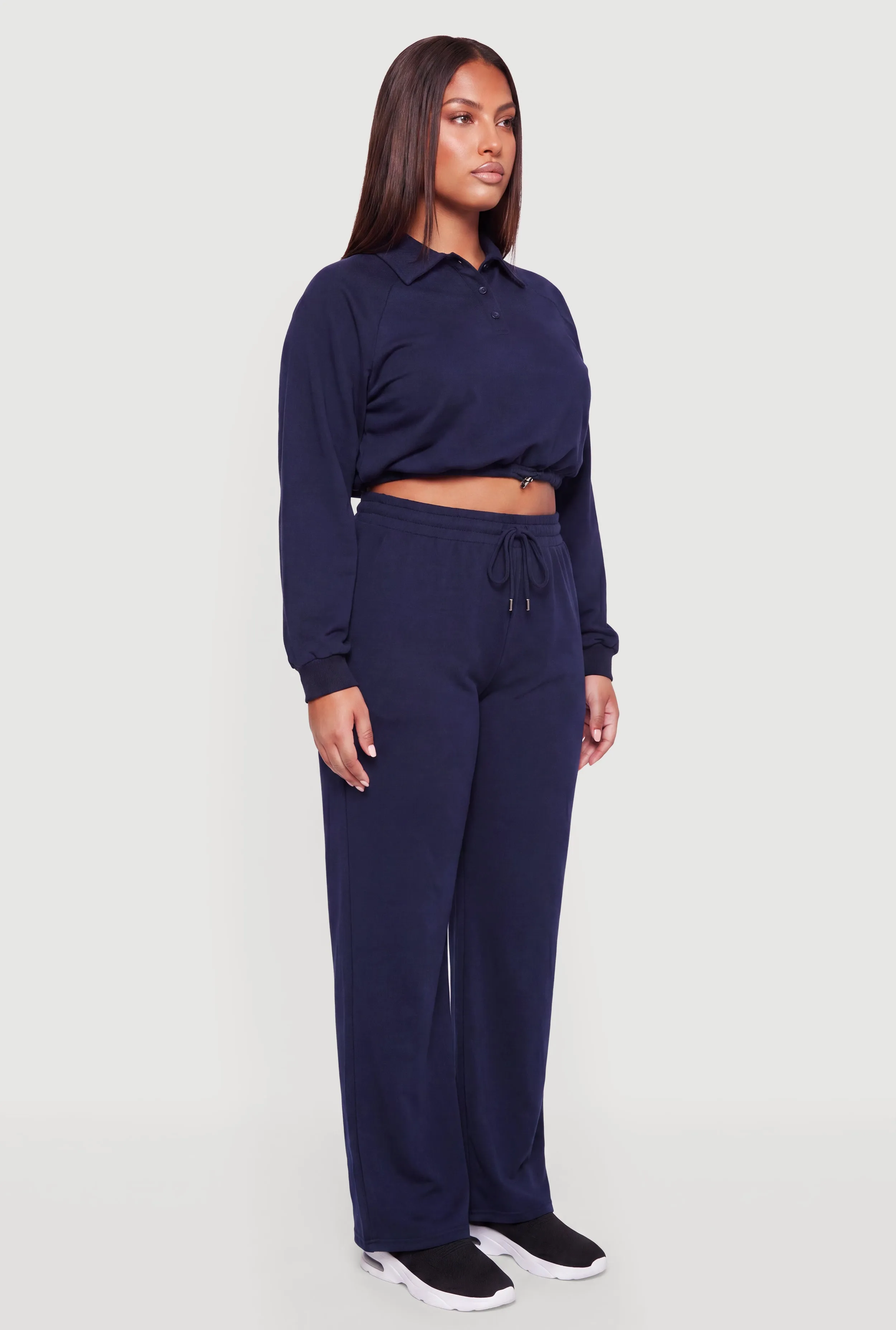 Plus Size Almost Famous Drawstring Waist Sweatpants sold by Rainbow product image thumbnail 2