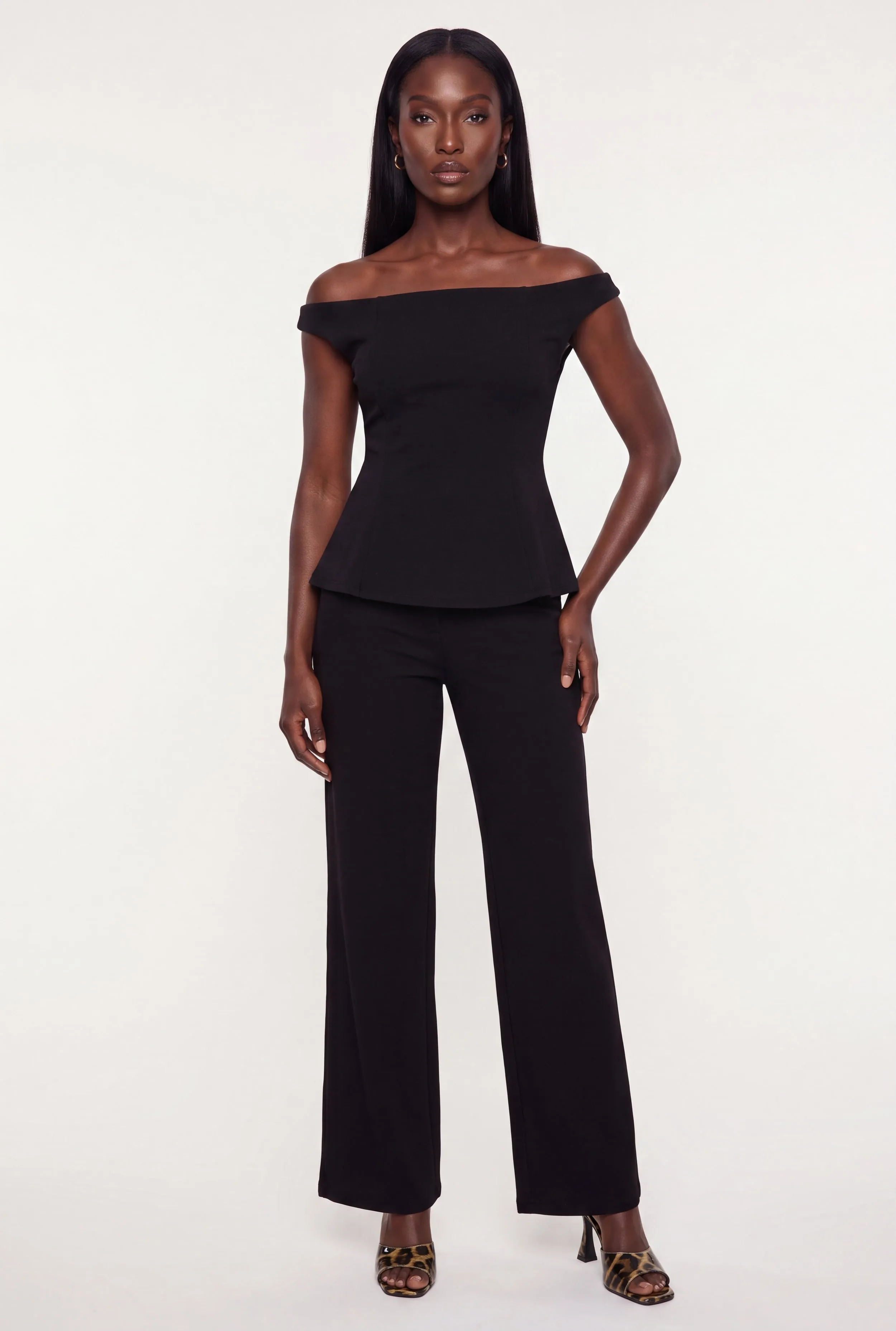Off The Shoulder Peplum Blouse sold by Rainbow product image thumbnail 2