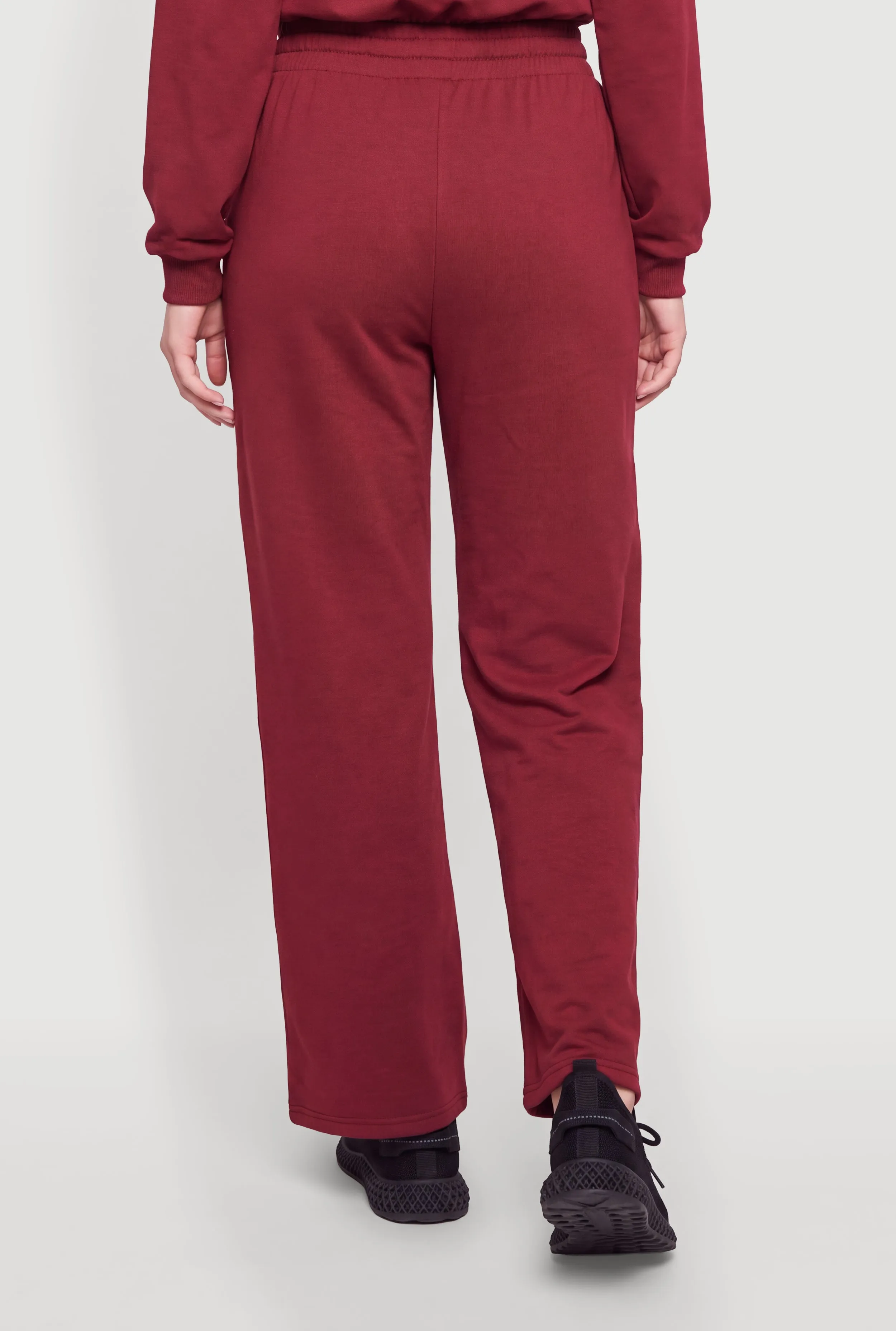 Drawstring High Waisted Pull On Sweatpants sold by Rainbow product image thumbnail 5
