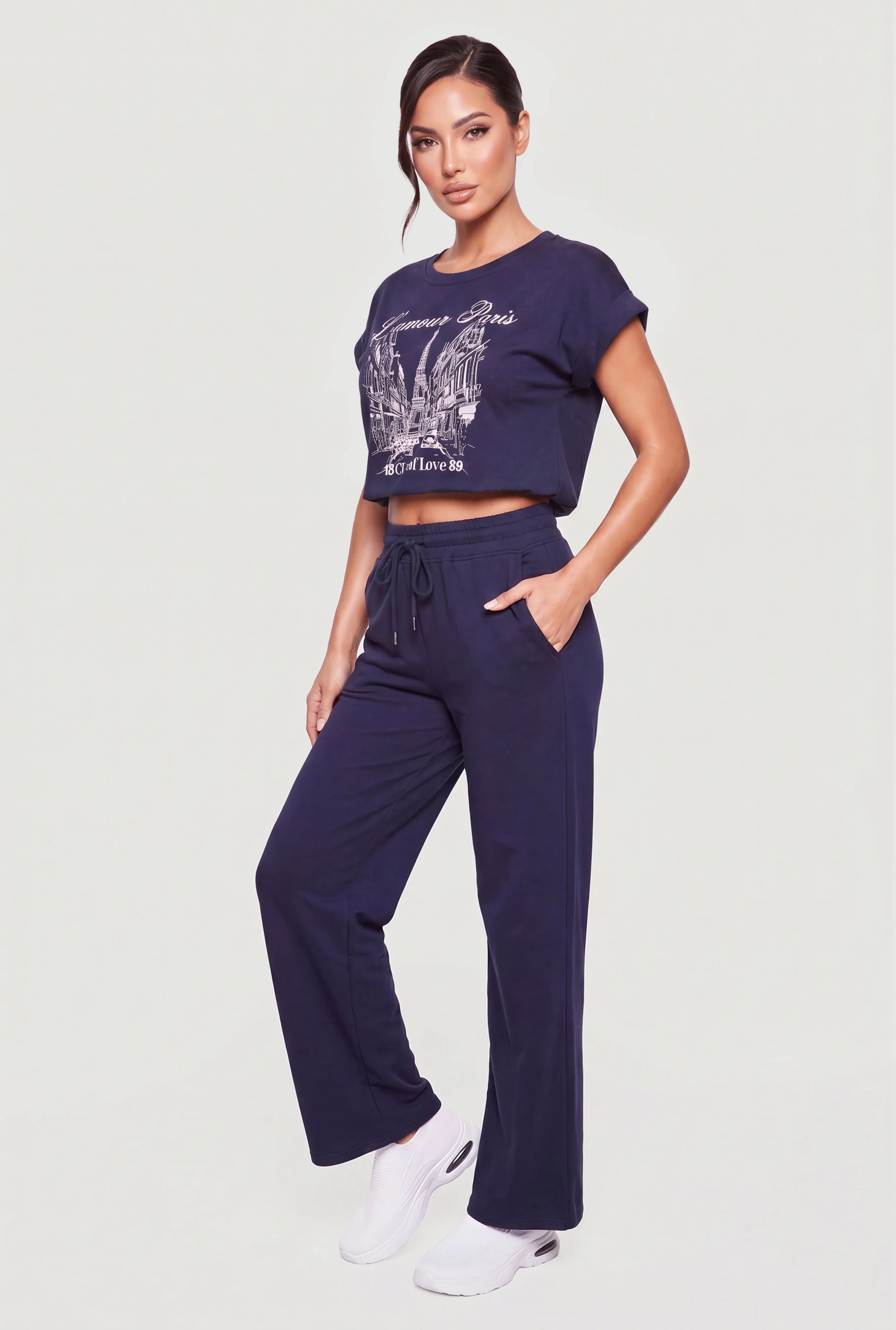 Almost Famous Drawstring Waist Sweatpants sold by Rainbow product image thumbnail 2