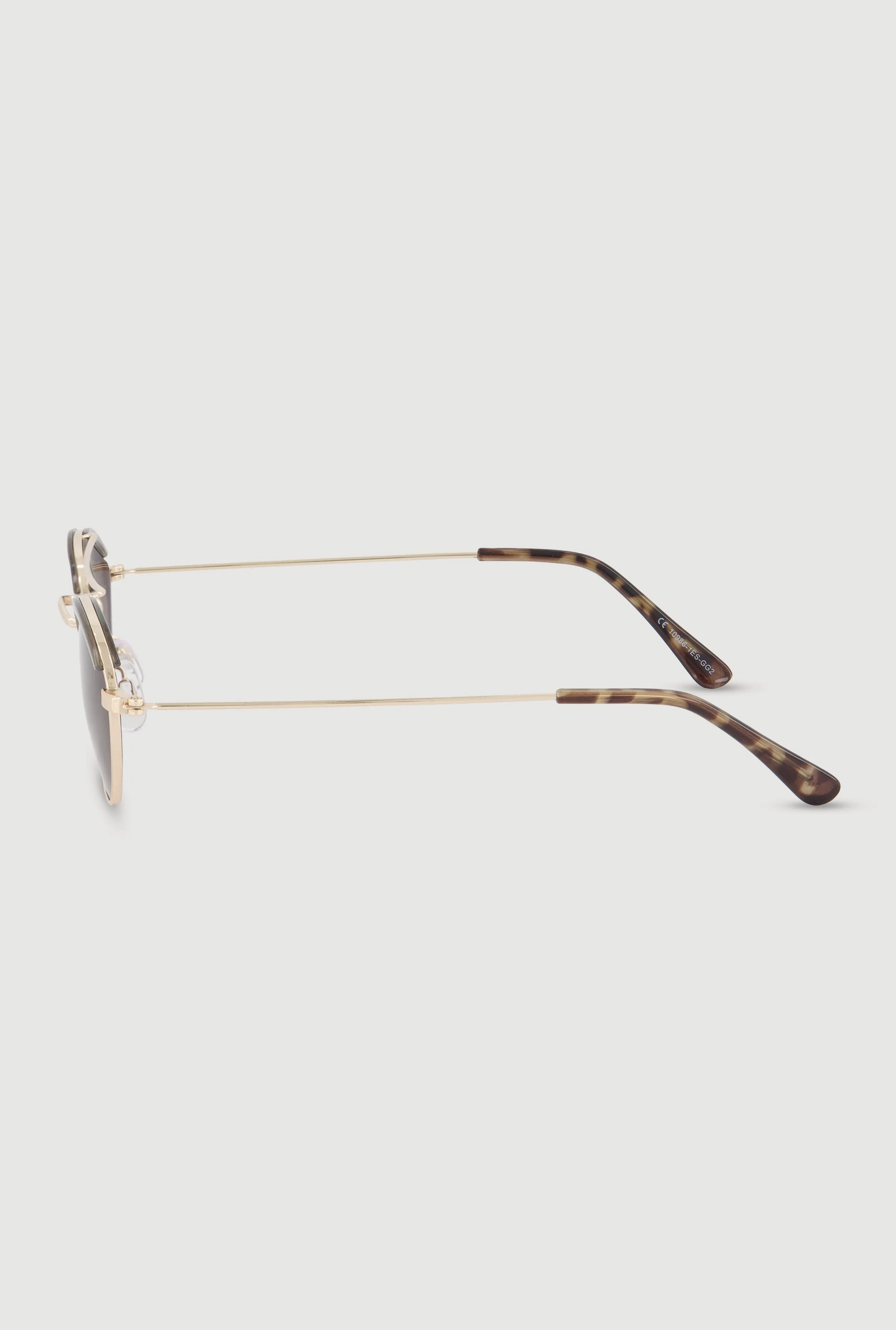 Metallic Rim Aviator Sunglasses sold by Rainbow product image thumbnail 5