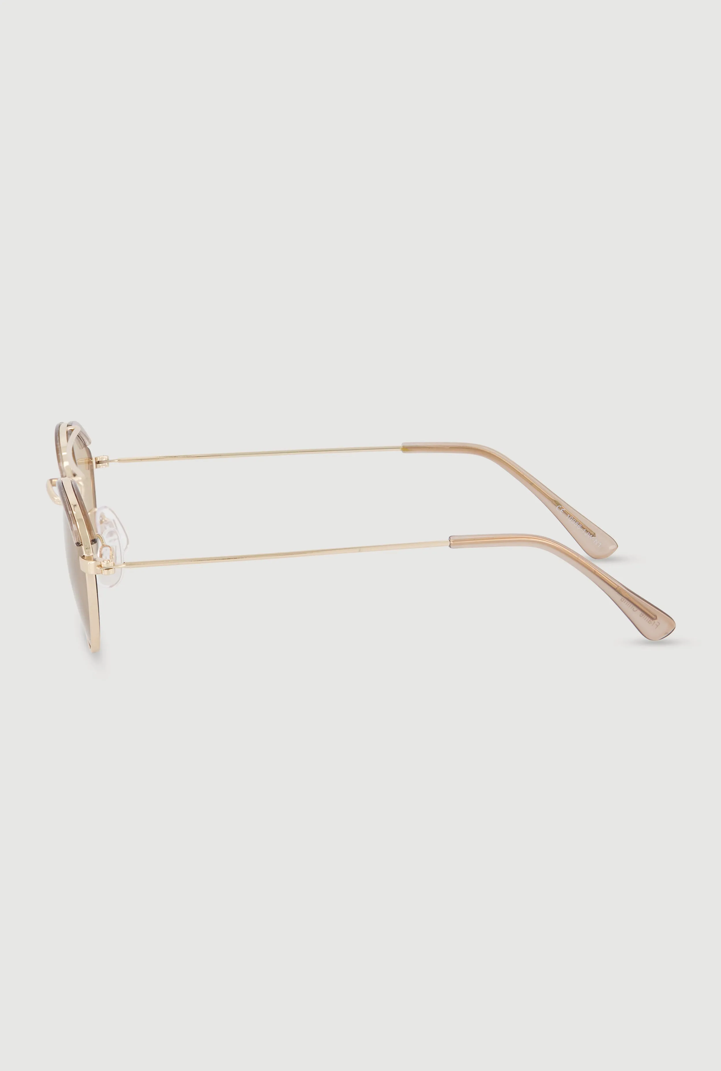 Metallic Rim Aviator Sunglasses sold by Rainbow product image thumbnail 5