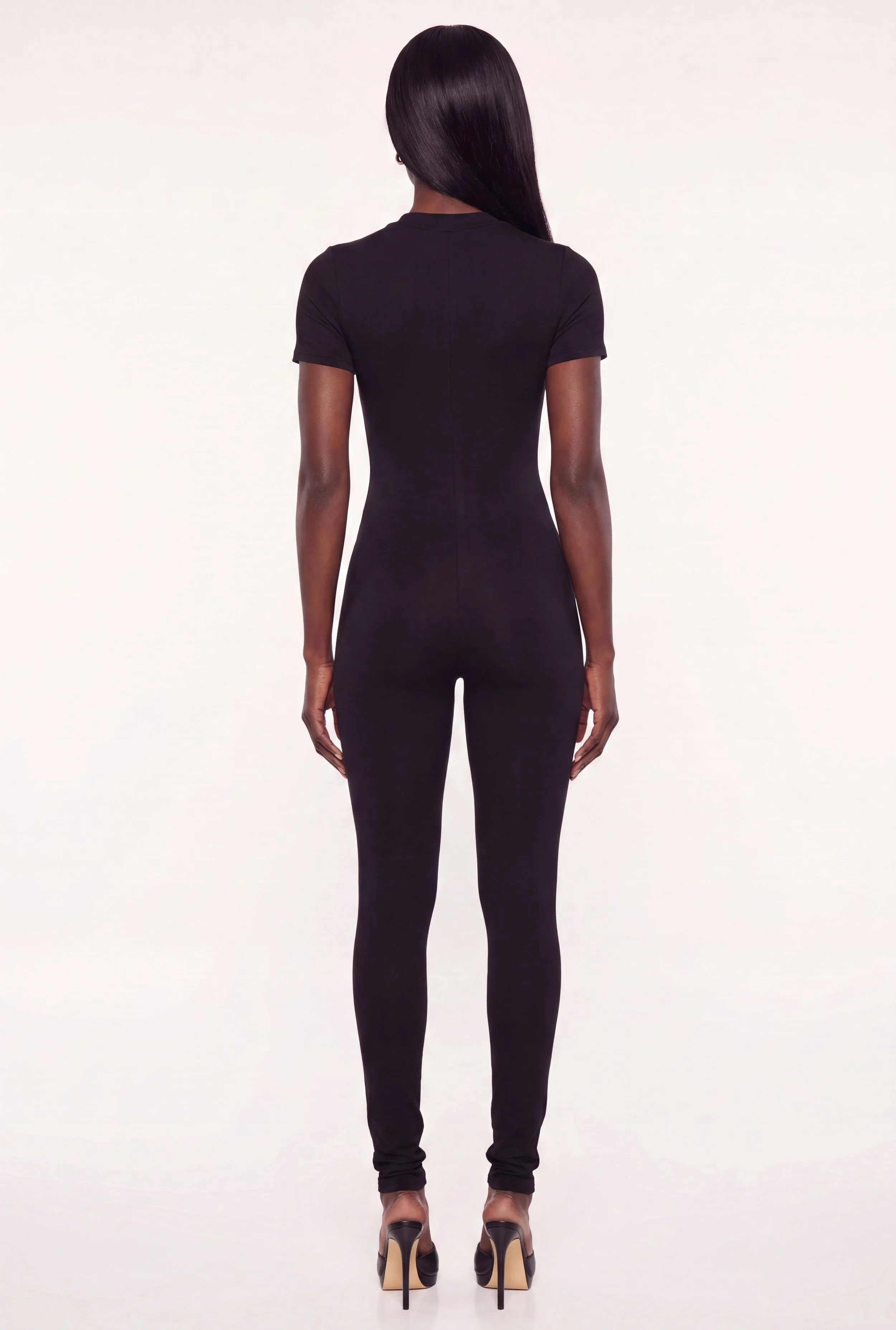 Zip Front Short Sleeve Catsuit sold by Rainbow product image thumbnail 3