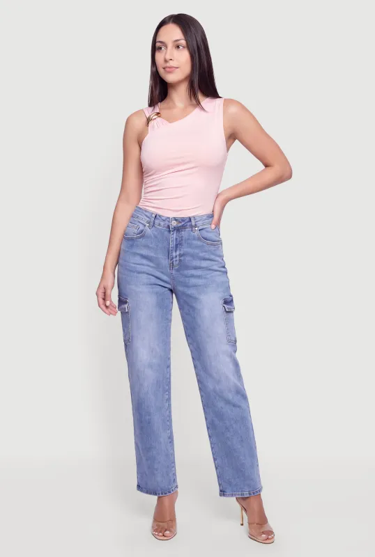 WAX Baggy Cargo Jeans made by Rainbow