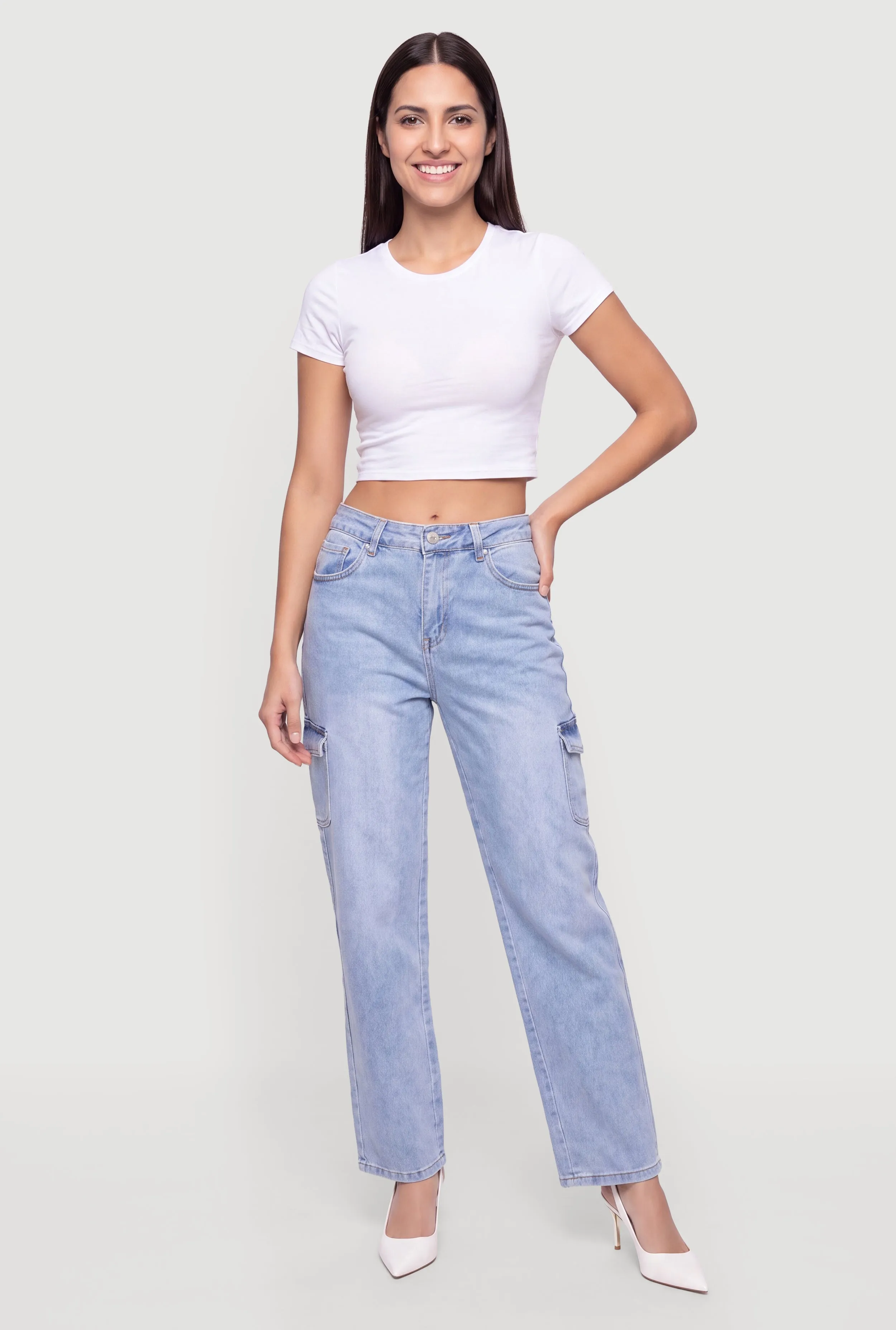 WAX Baggy Cargo Jeans sold by Rainbow product image thumbnail 3