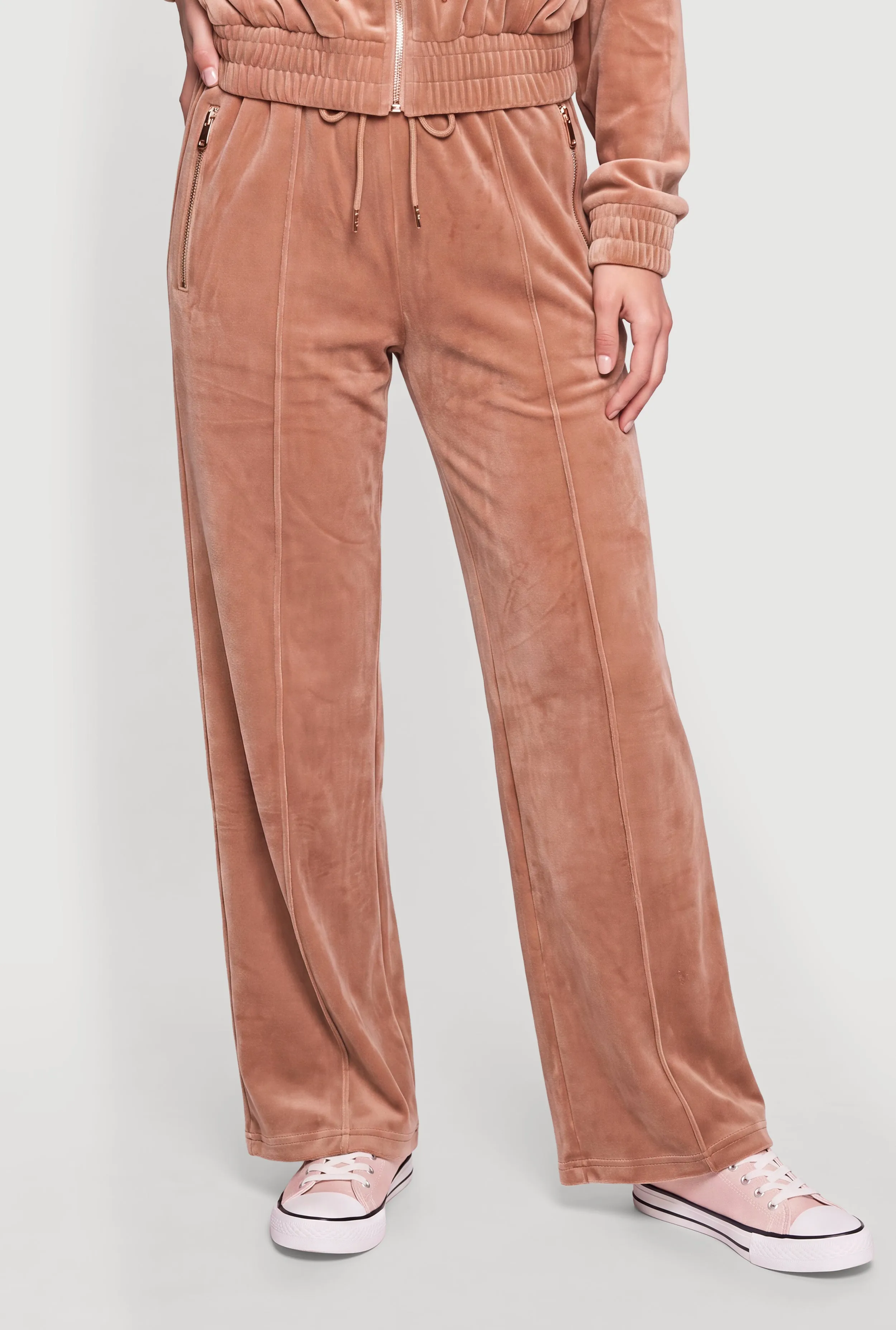Zip Pocket Velour Pants sold by Rainbow product image thumbnail 3