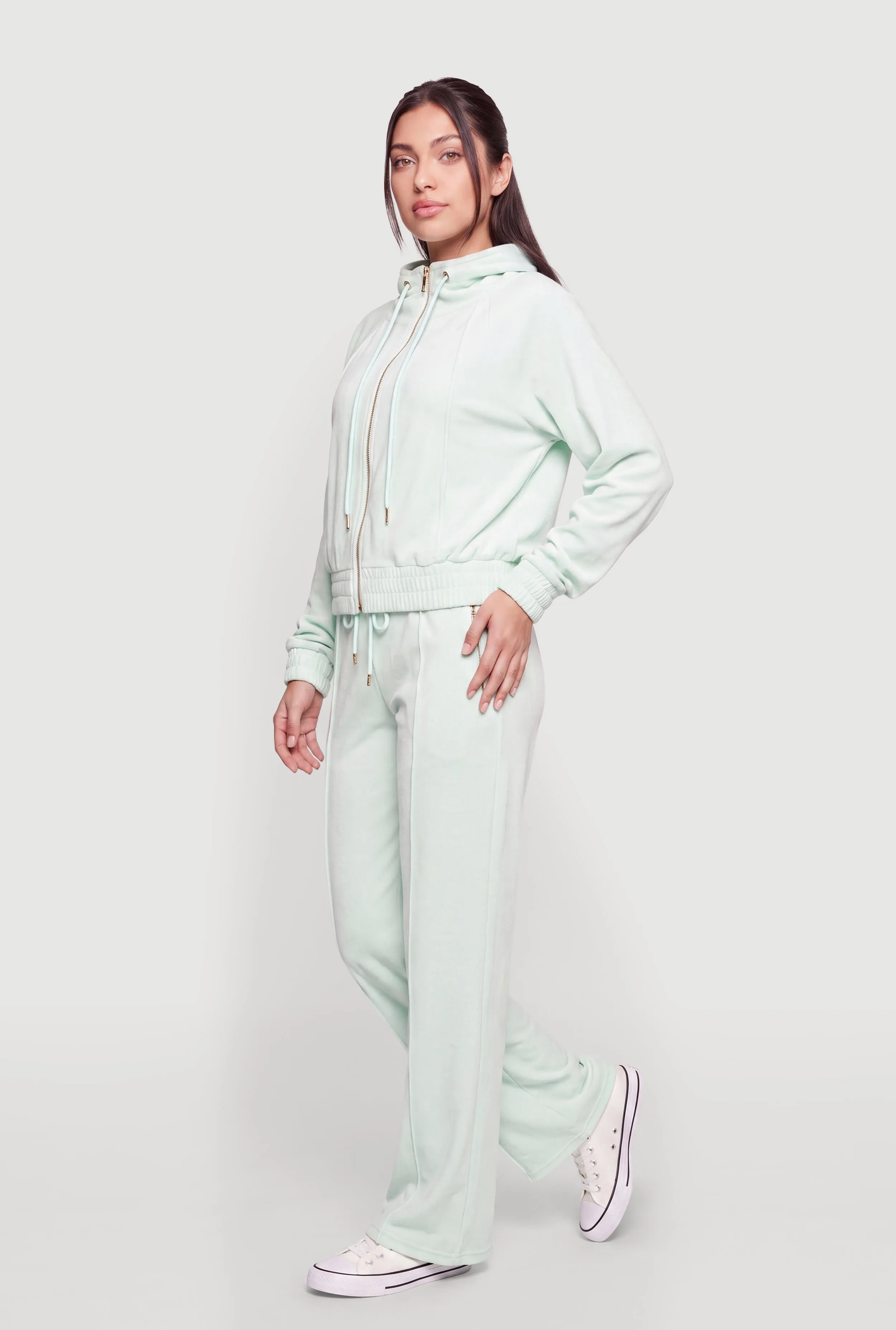 Zip Pocket Velour Pants sold by Rainbow product image thumbnail 2
