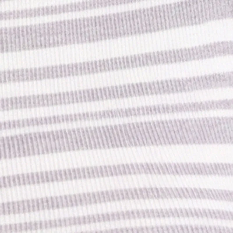 Long Sleeve Striped Polo Crop Top sold by Rainbow product image thumbnail 4