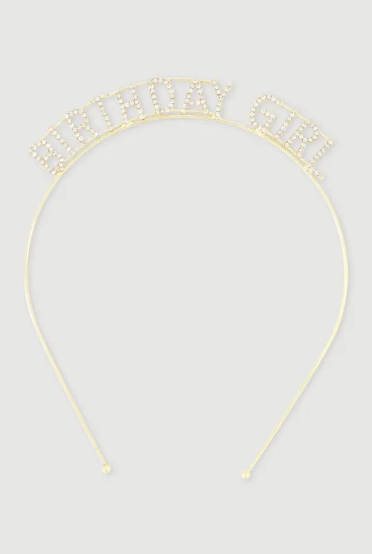 Birthday Girl Headband made by Rainbow