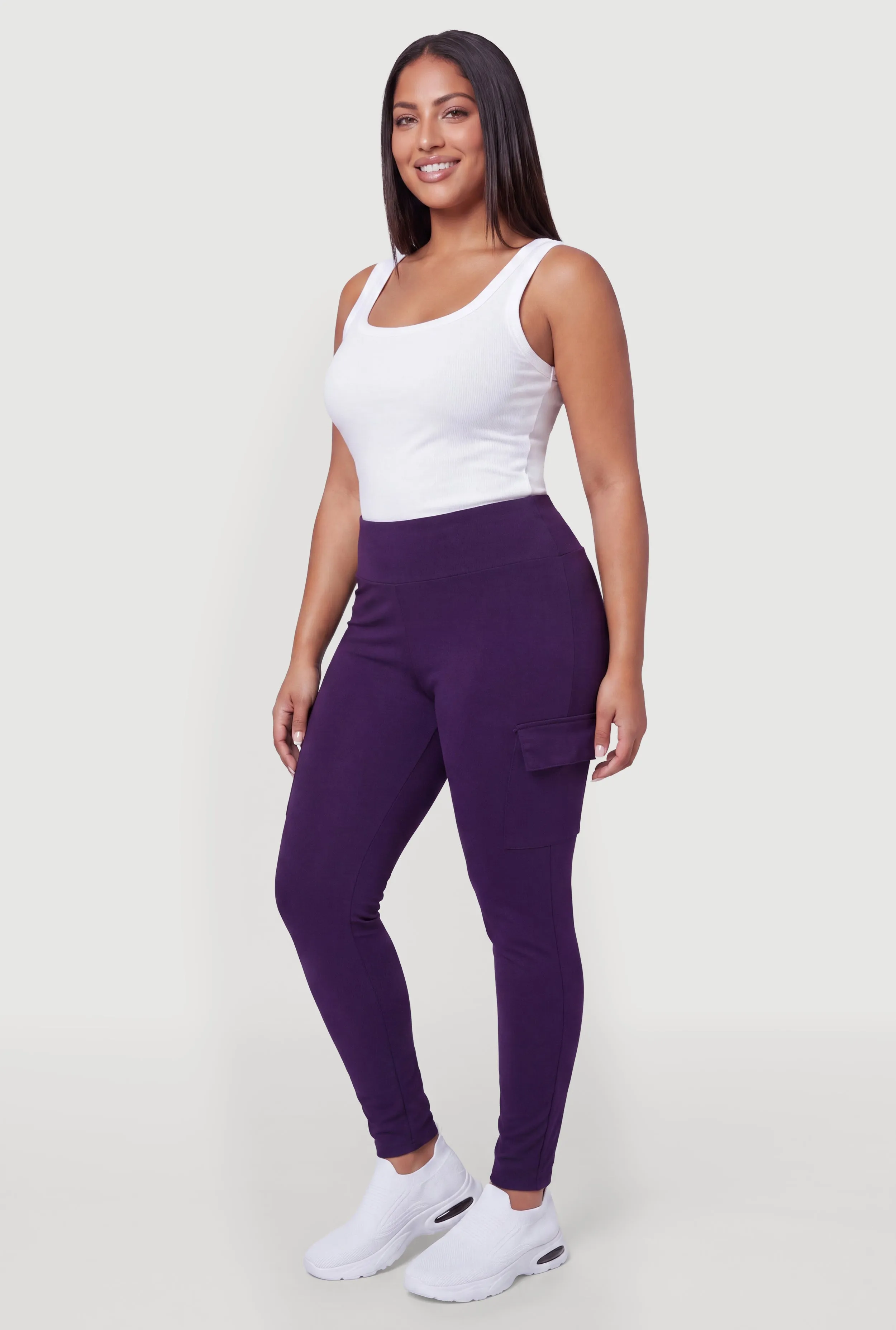 Plus Size Cargo Leggings sold by Rainbow product image thumbnail 2