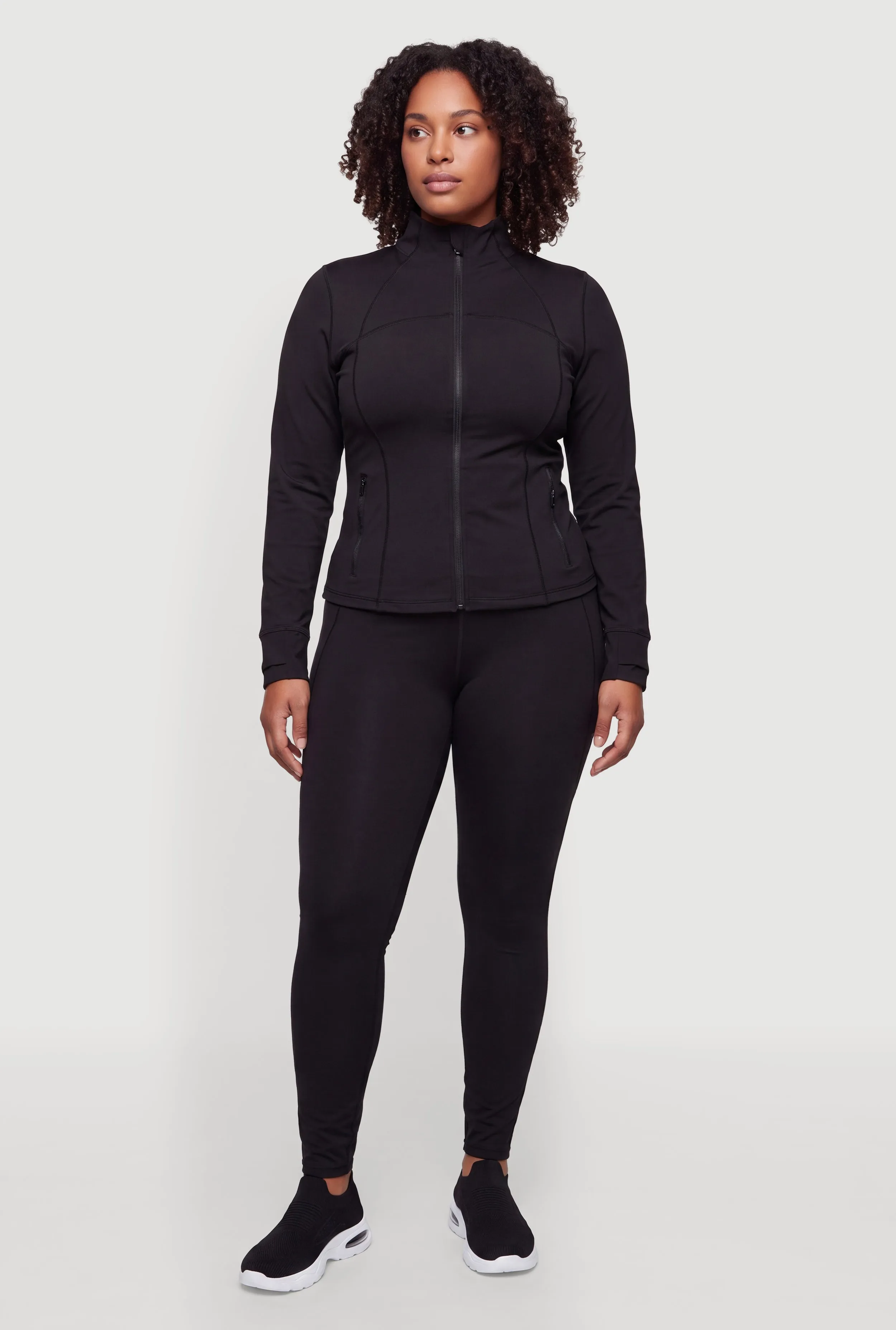 Plus Size High Waist Active Leggings sold by Rainbow product image thumbnail 2