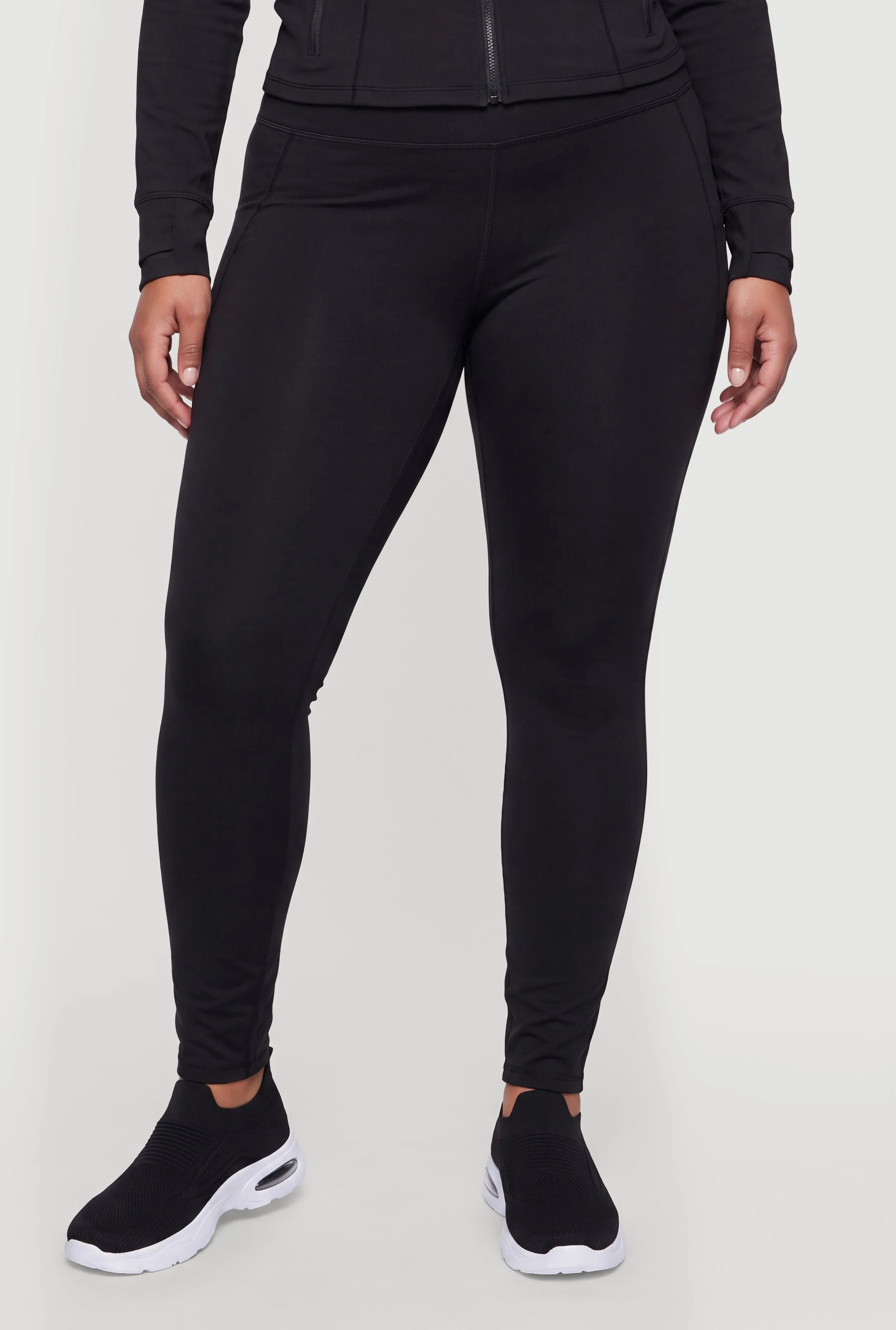 Plus Size High Waist Active Leggings sold by Rainbow product image thumbnail 3