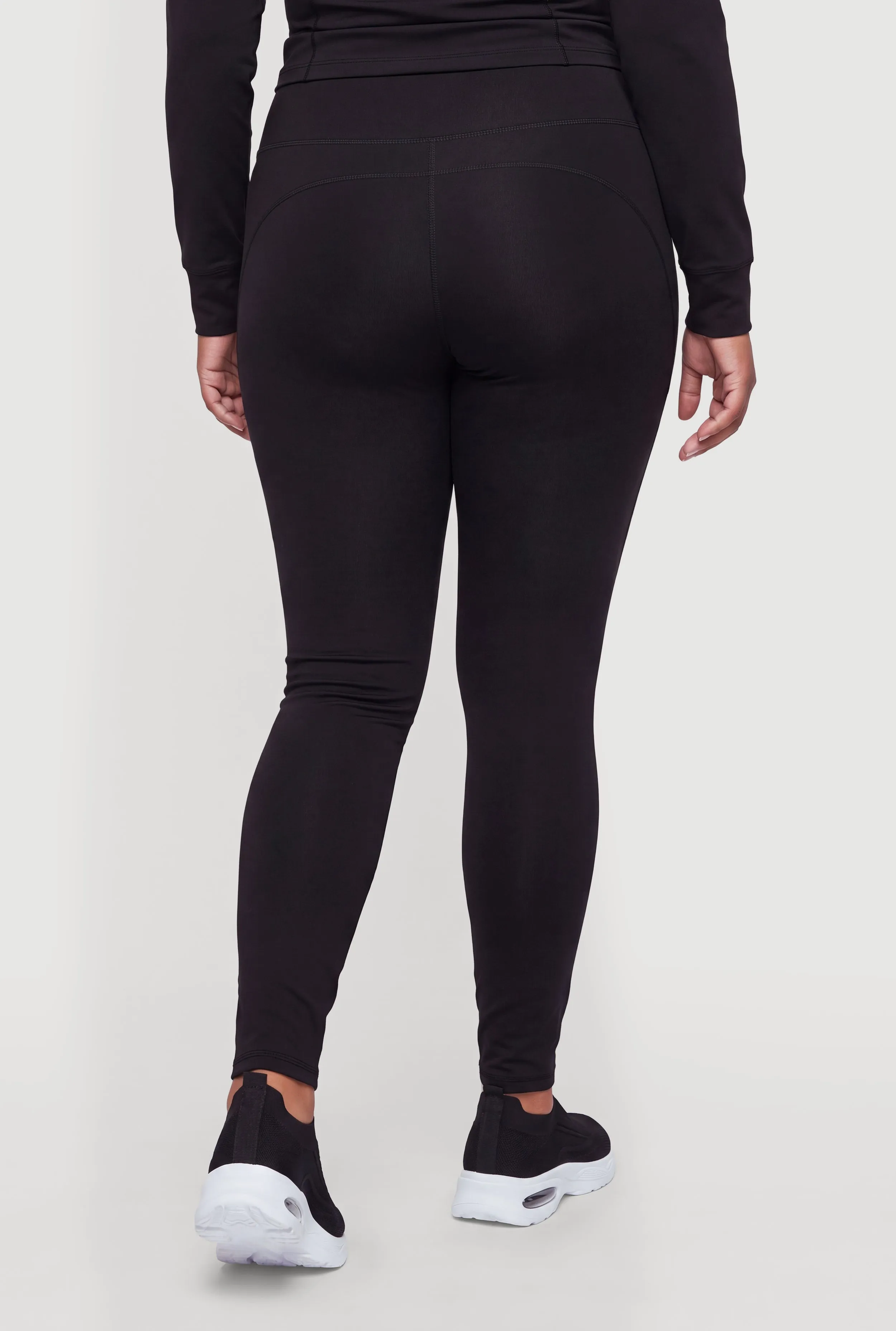Plus Size High Waist Active Leggings sold by Rainbow product image thumbnail 5