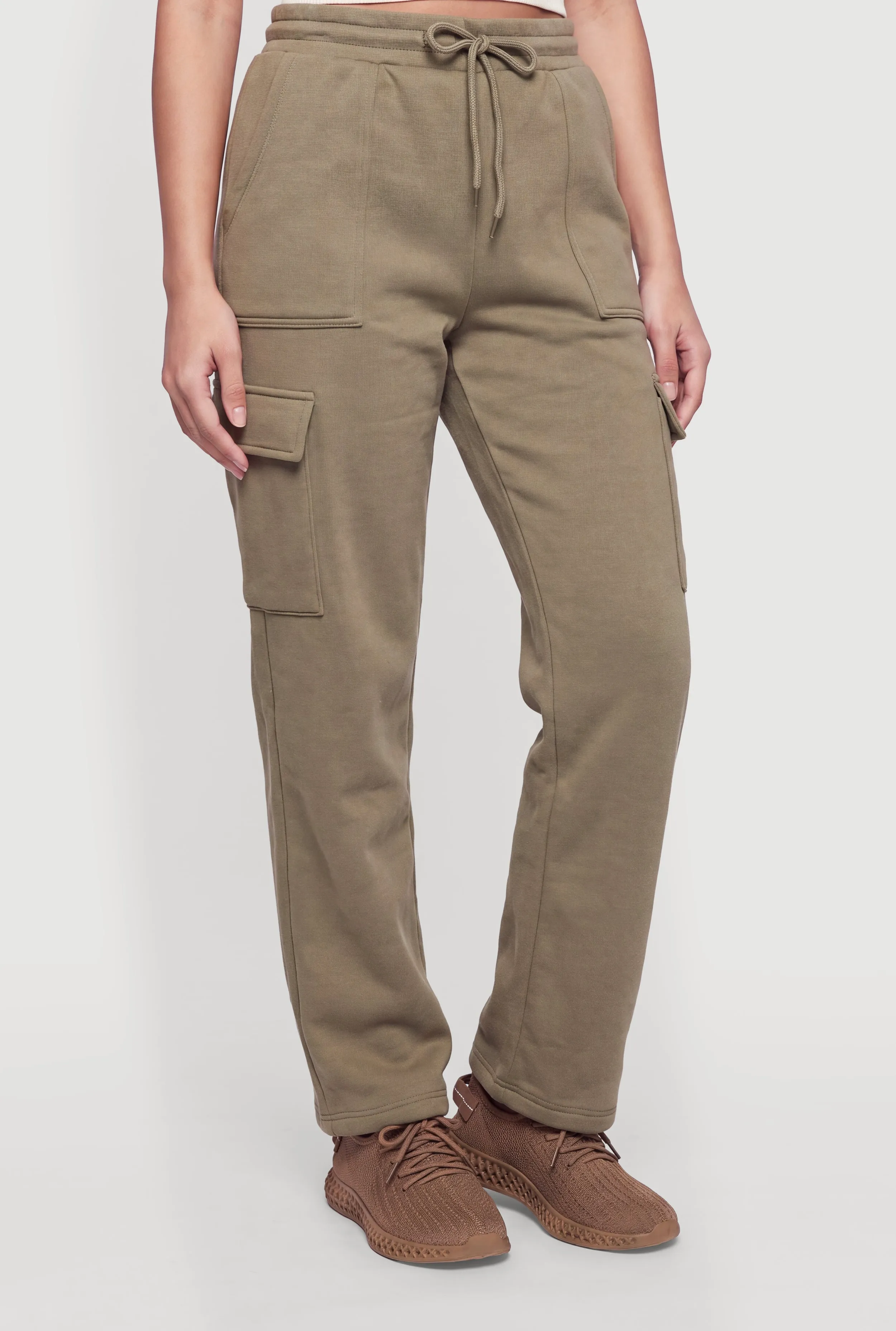 Fleece Sweatpants with Cargo Pockets sold by Rainbow product image thumbnail 3