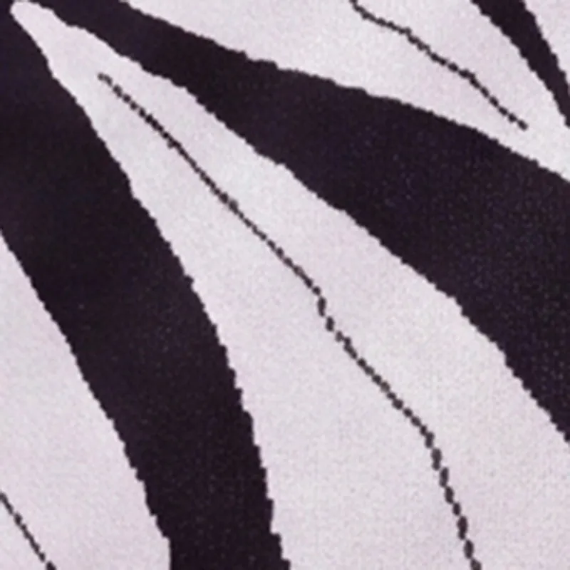 Plus Size Leaf Print Tube Sweater Dress sold by Rainbow product image thumbnail 4