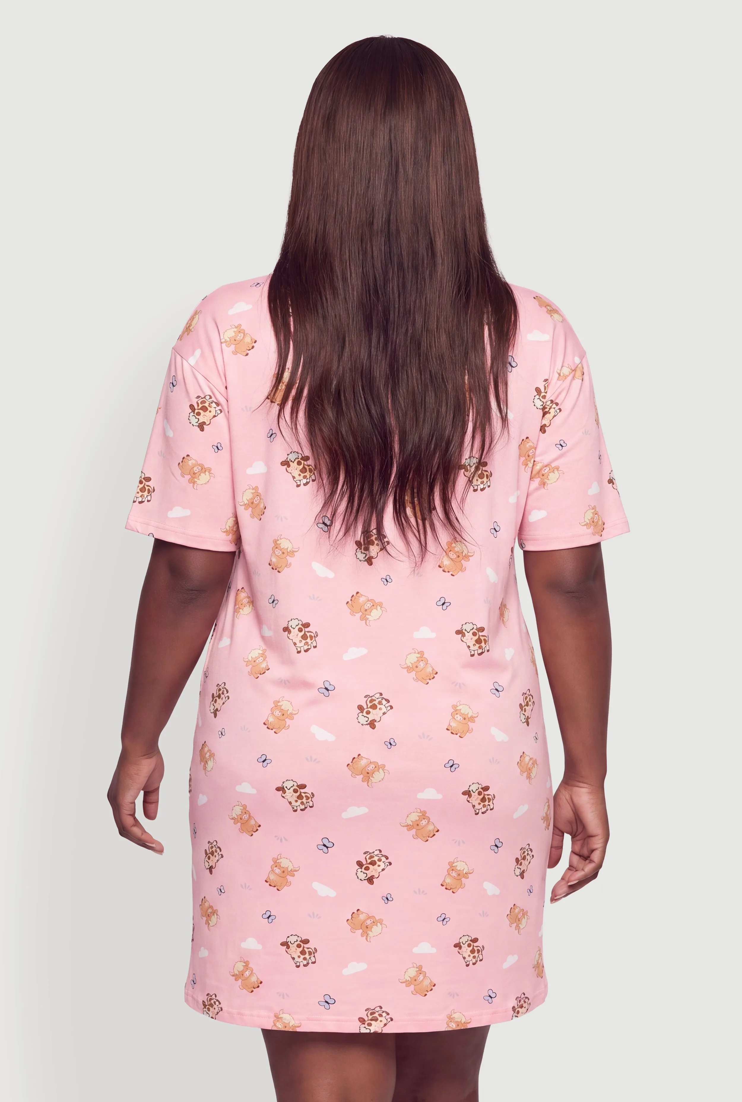 Plus Size You Are My Moo Graphic Sleepshirt sold by Rainbow product image thumbnail 2