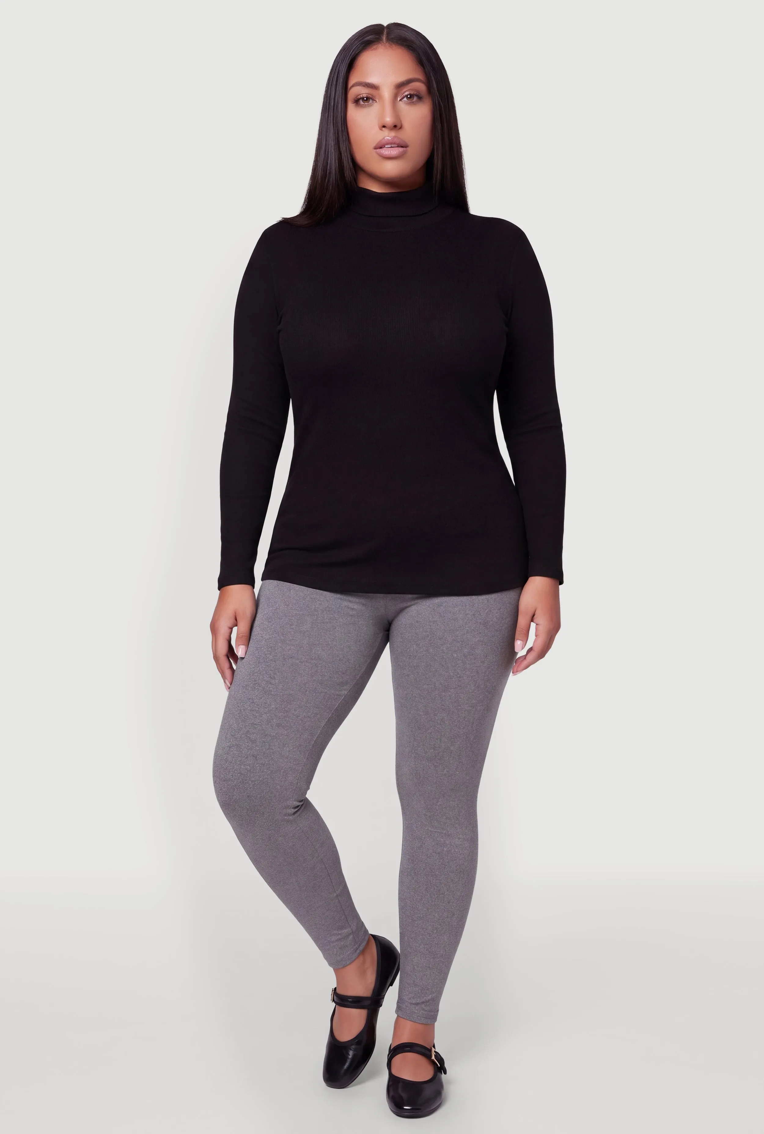 Plus Size Fleece Lined Leggings sold by Rainbow