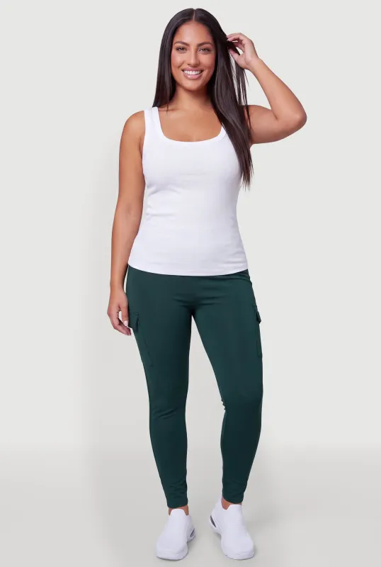 Plus Size Cargo Leggings made by Rainbow