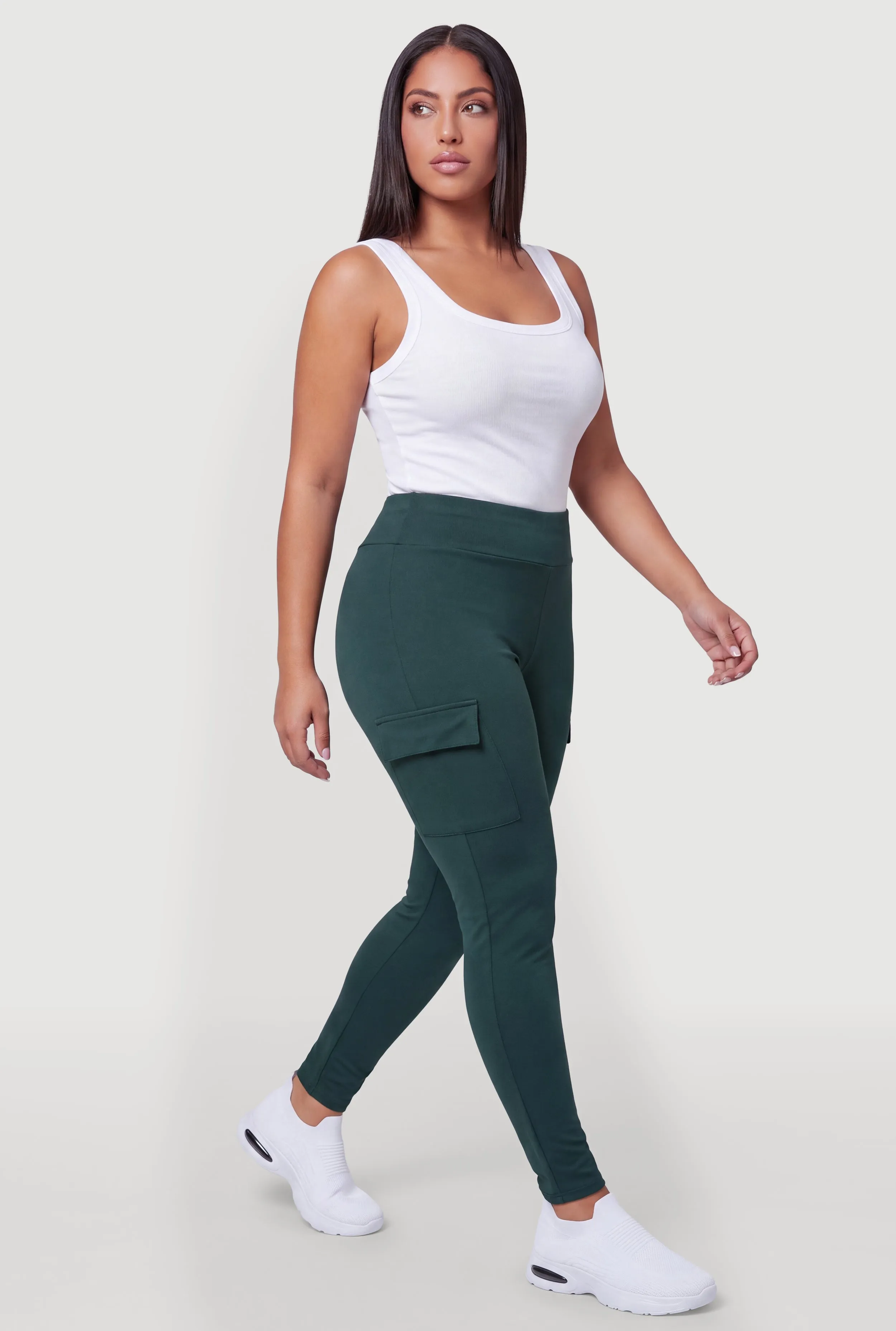 Plus Size Cargo Leggings sold by Rainbow product image thumbnail 2