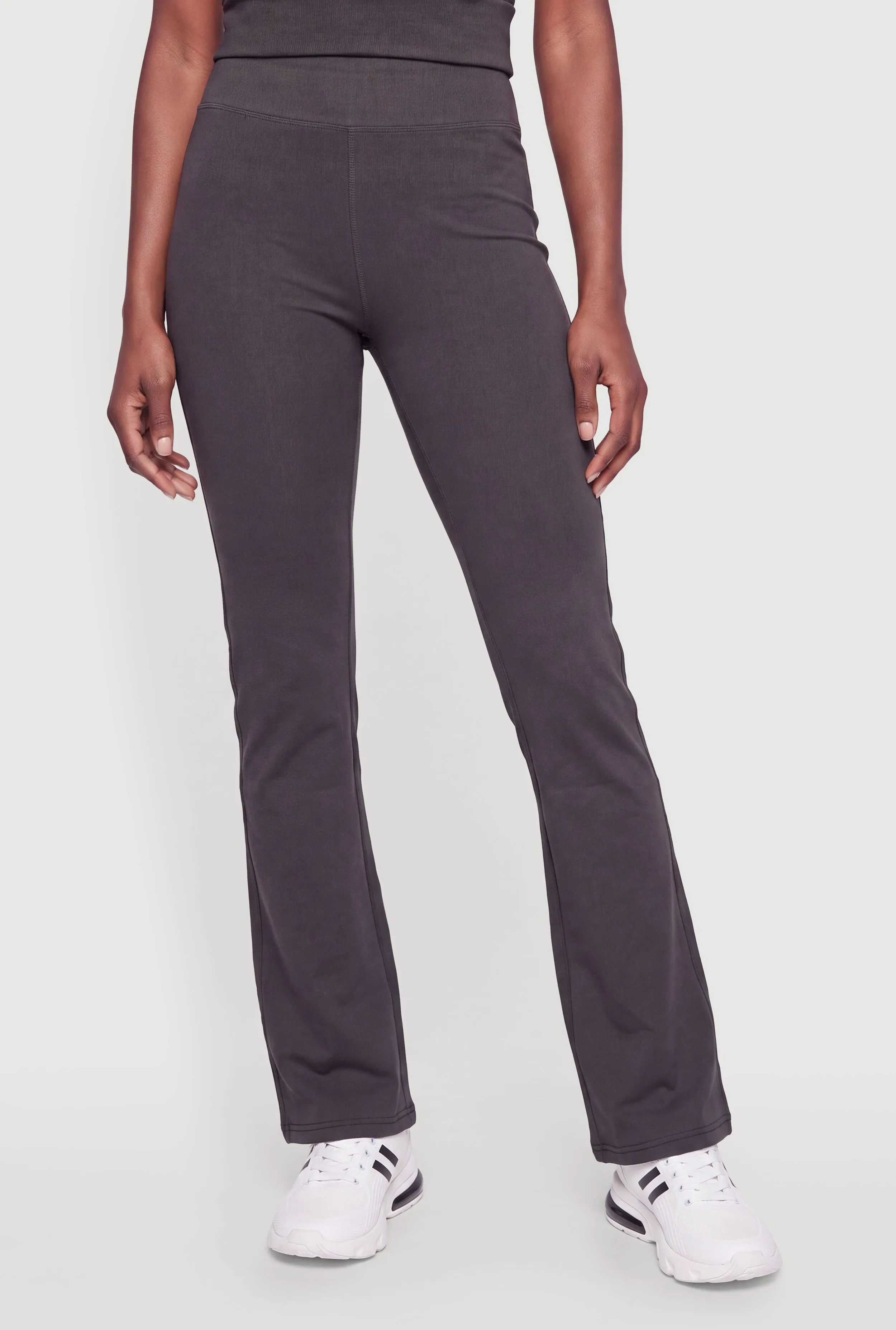 High Waisted Flare Leg Yoga Pants sold by Rainbow product image thumbnail 3