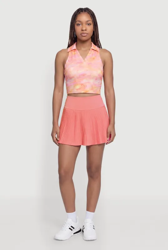 Pleated Tennis Skirt made by Rainbow